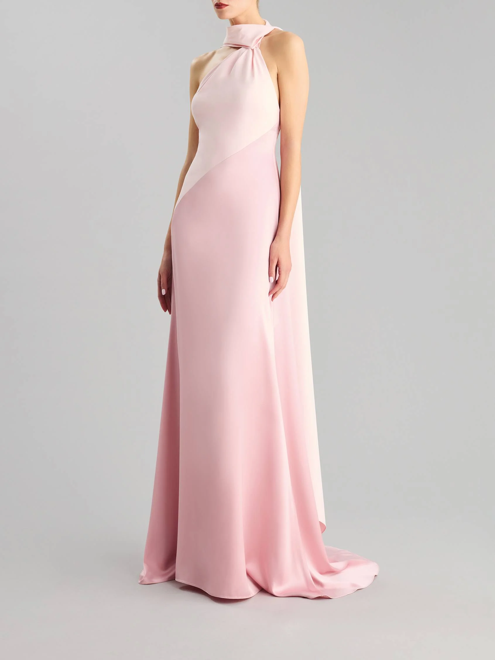 ESSENTIAL 2408 Asymmetrical A-line party dress 1 ESSENTIAL 2408 Asymmetrical A-line party dress