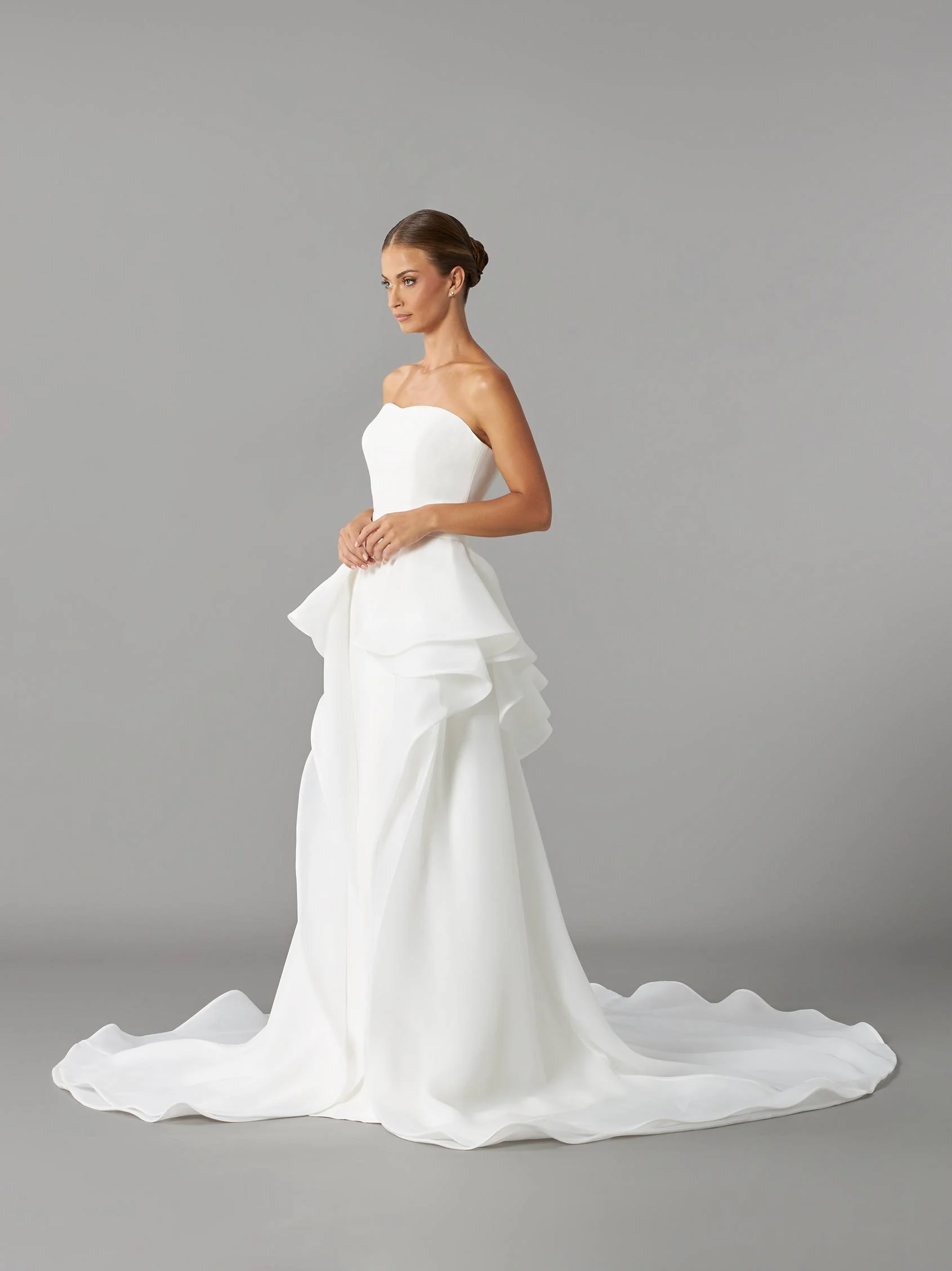 OVSK-LA01 Chiffon overskirt