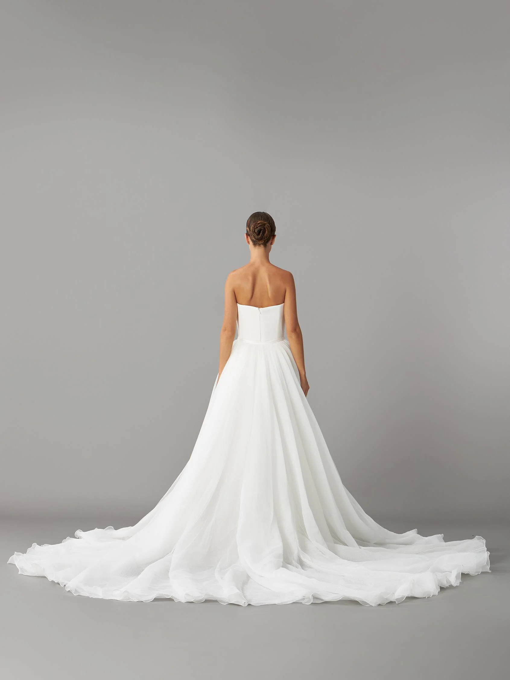 NINFA SOBFDA Satin overskirt with soft tulle 3 NINFA SOBFDA Satin overskirt with soft tulle