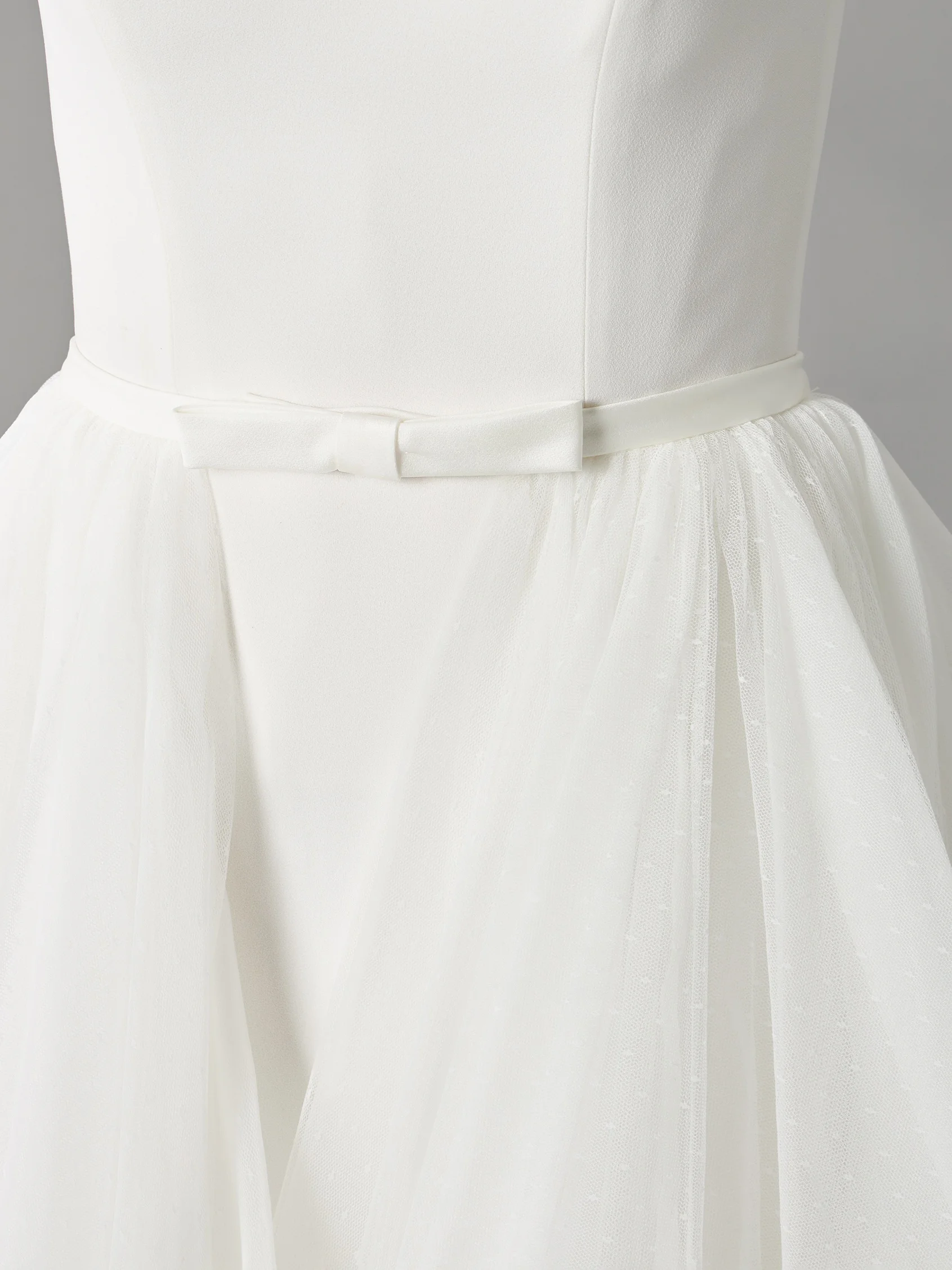 NINFA SOBFDA Satin overskirt with soft tulle 4 NINFA SOBFDA Satin overskirt with soft tulle