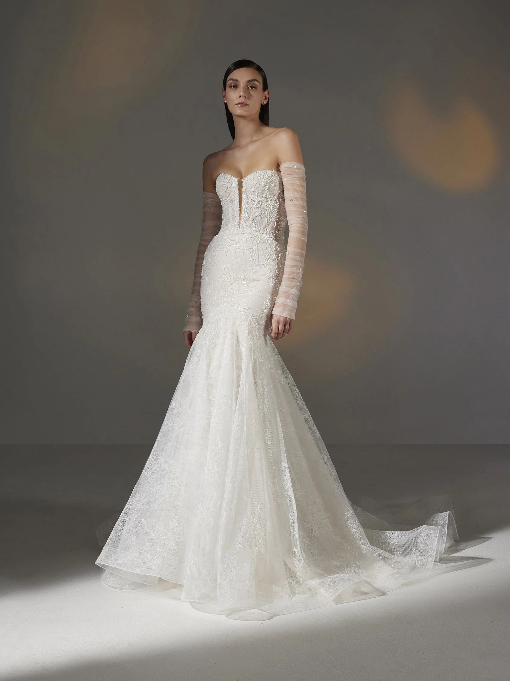 ALURA Lace mermaid wedding dress