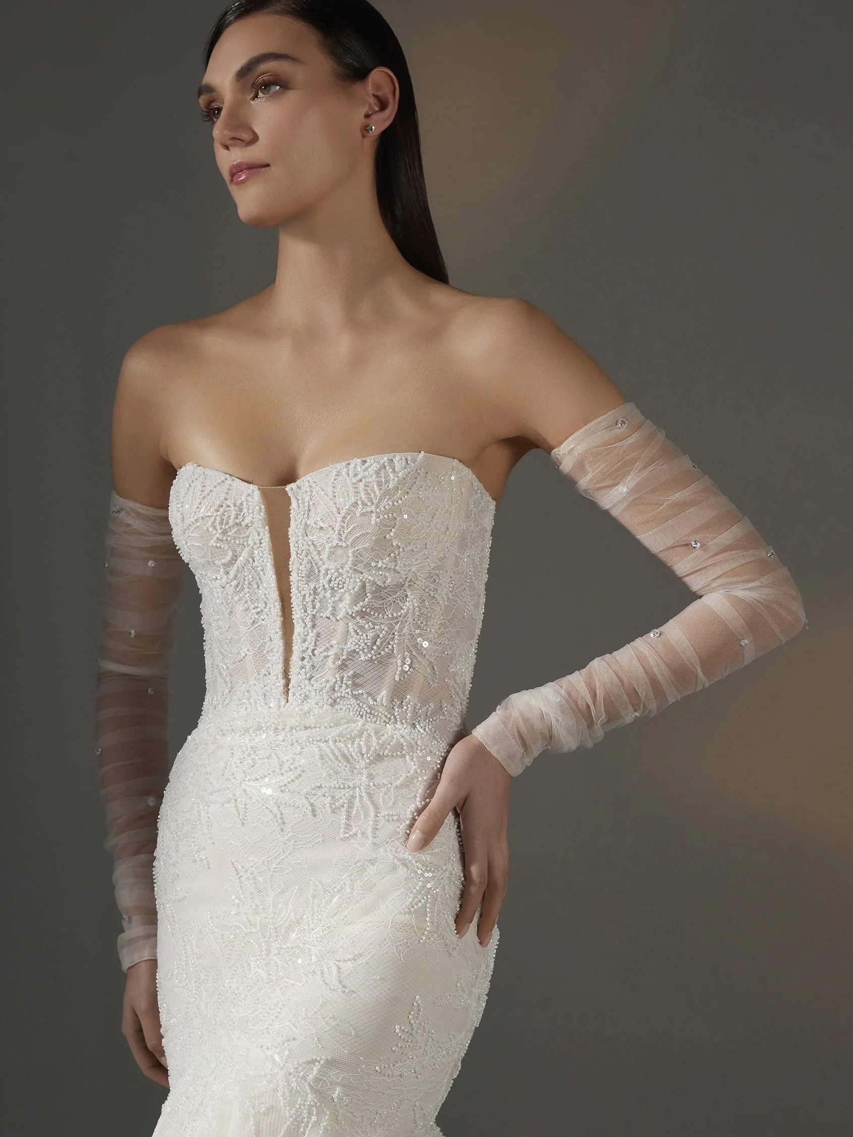 ALURA Lace mermaid wedding dress