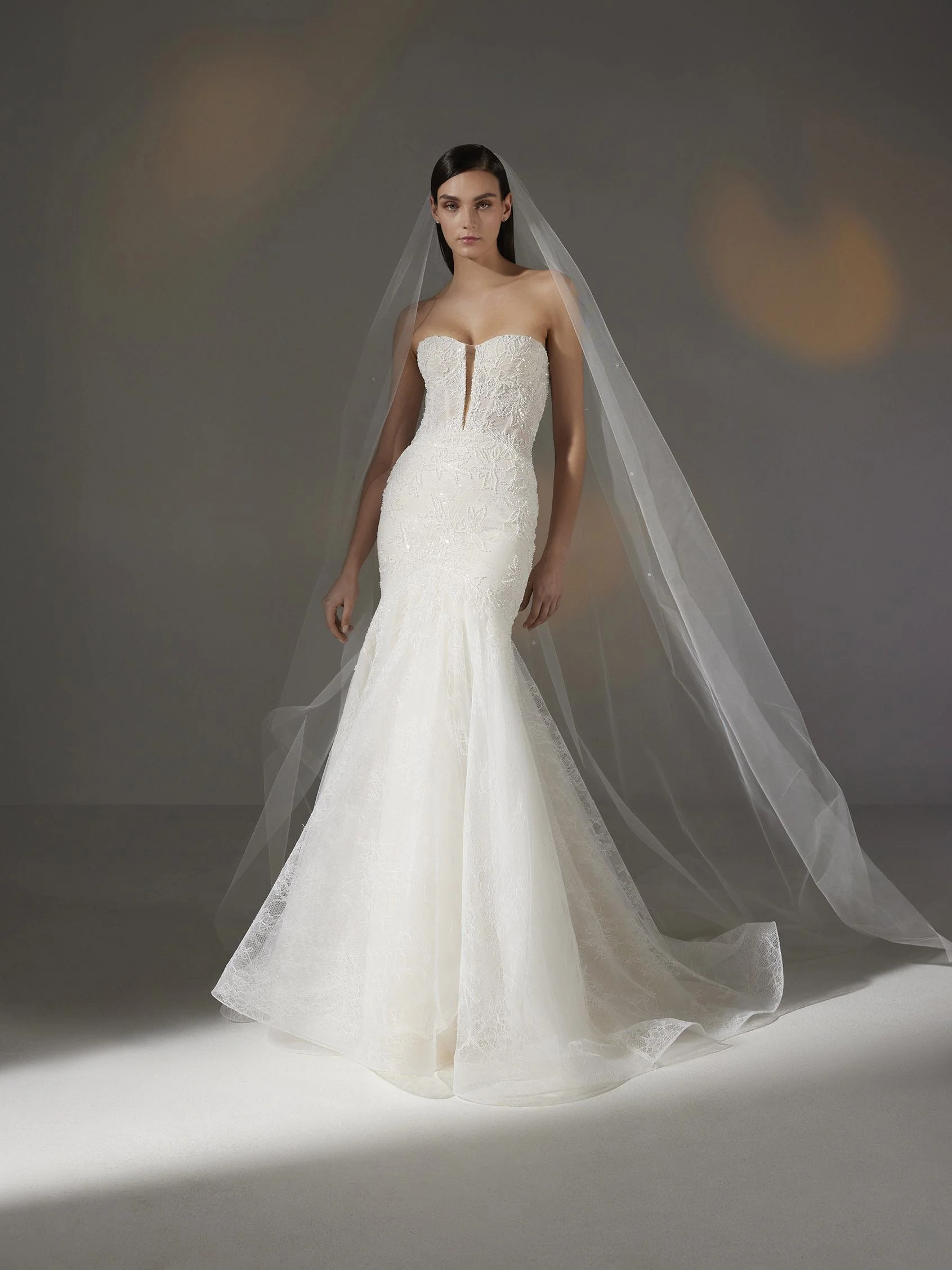 ALURA Lace mermaid wedding dress