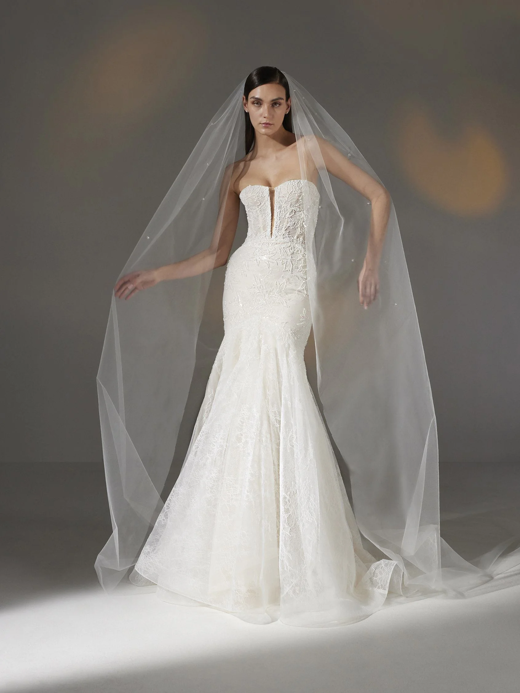 ALURA Lace mermaid wedding dress