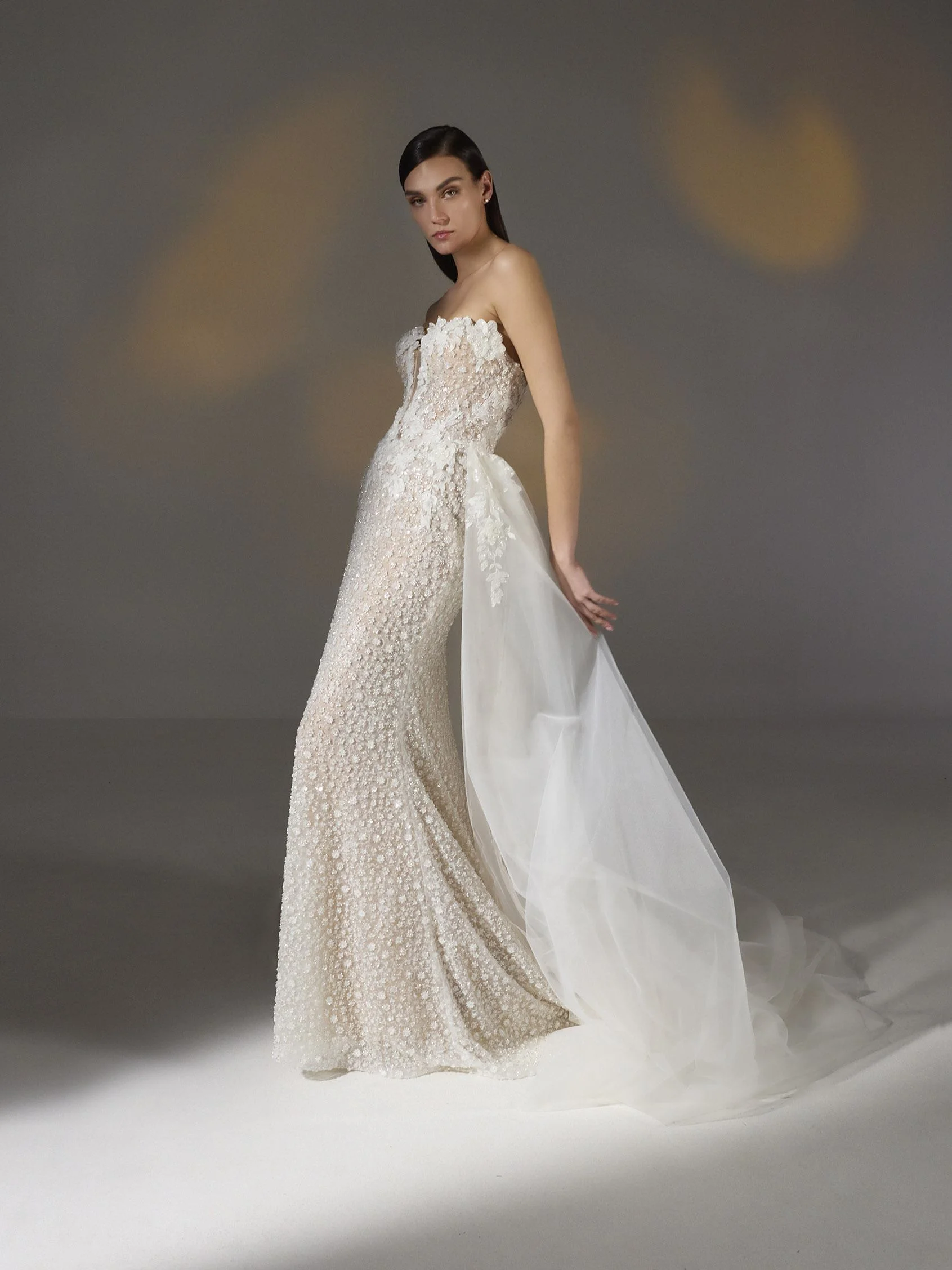 AMYA Sleeveless mermaid wedding dress 1 AMYA Sleeveless mermaid wedding dress