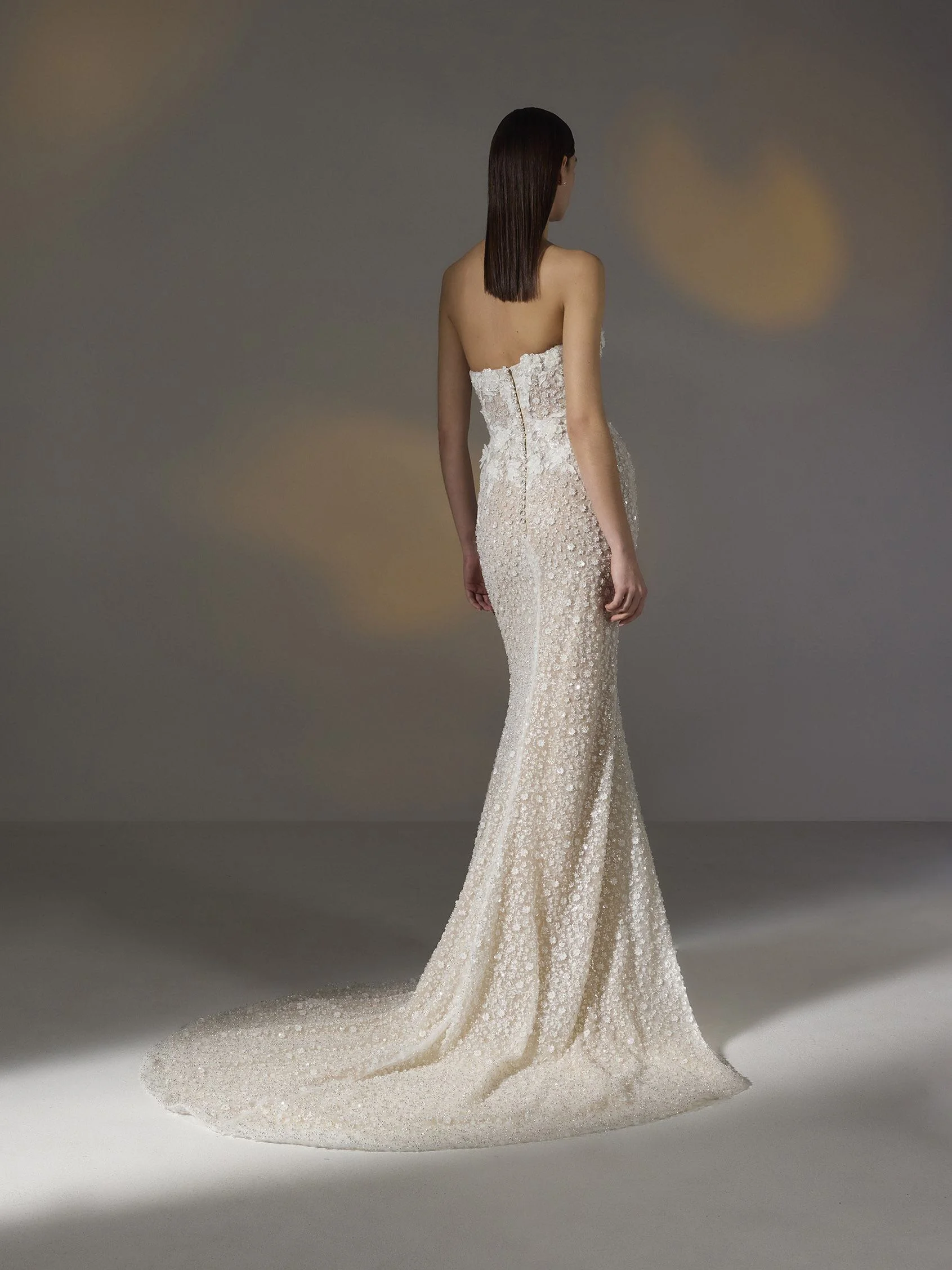 AMYA Sleeveless mermaid wedding dress 3 AMYA Sleeveless mermaid wedding dress