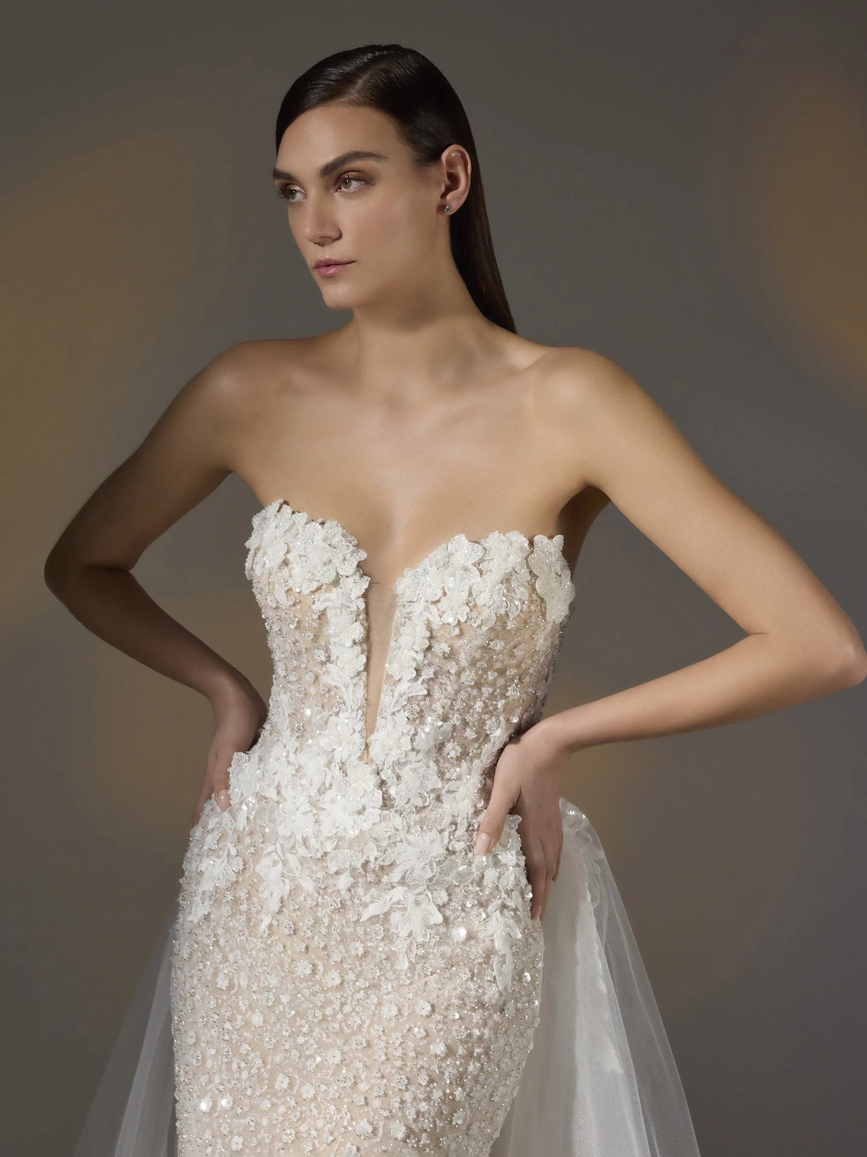 AMYA Sleeveless mermaid wedding dress 4 AMYA Sleeveless mermaid wedding dress