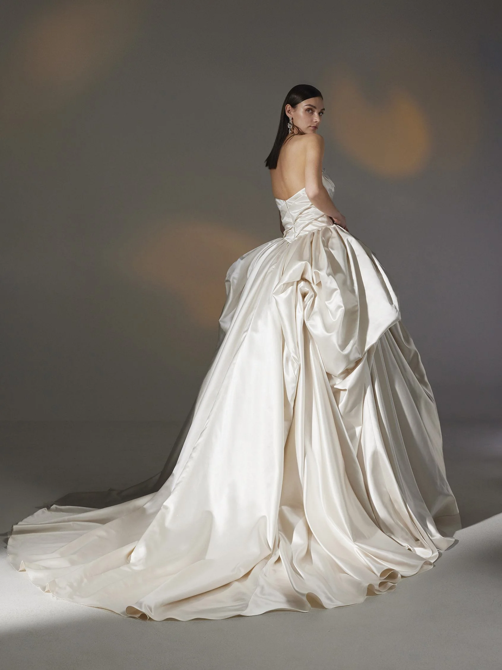 DEVONNE Satin princess wedding dress 2 DEVONNE Satin princess wedding dress