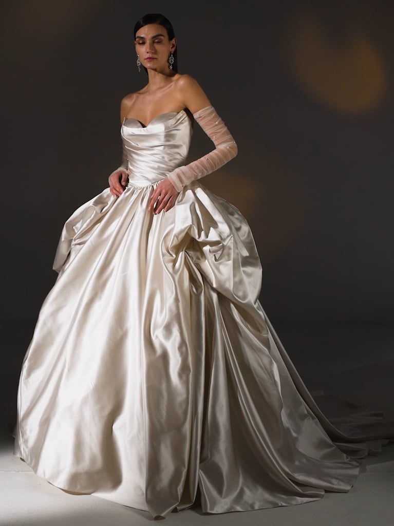 DEVONNE Satin princess wedding dress 6 DEVONNE Satin princess wedding dress