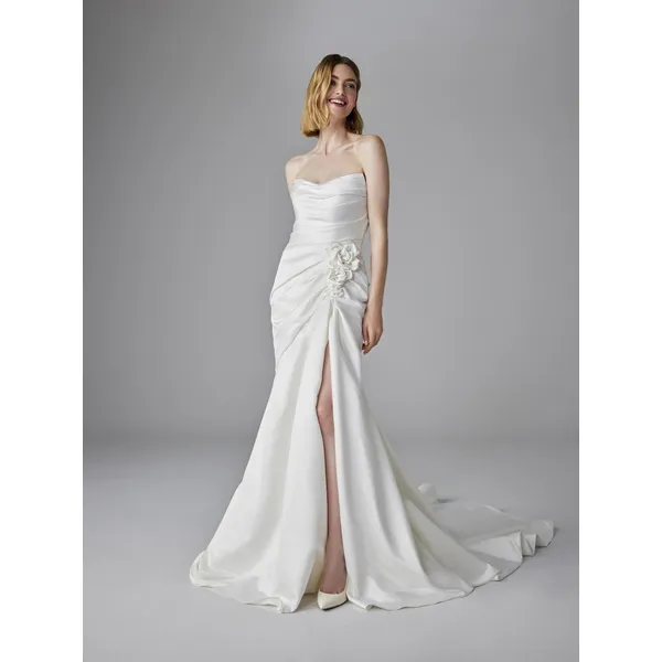 BOZENA Mermaid wedding dress strapless sleeveless 1 BOZENA Mermaid wedding dress strapless sleeveless