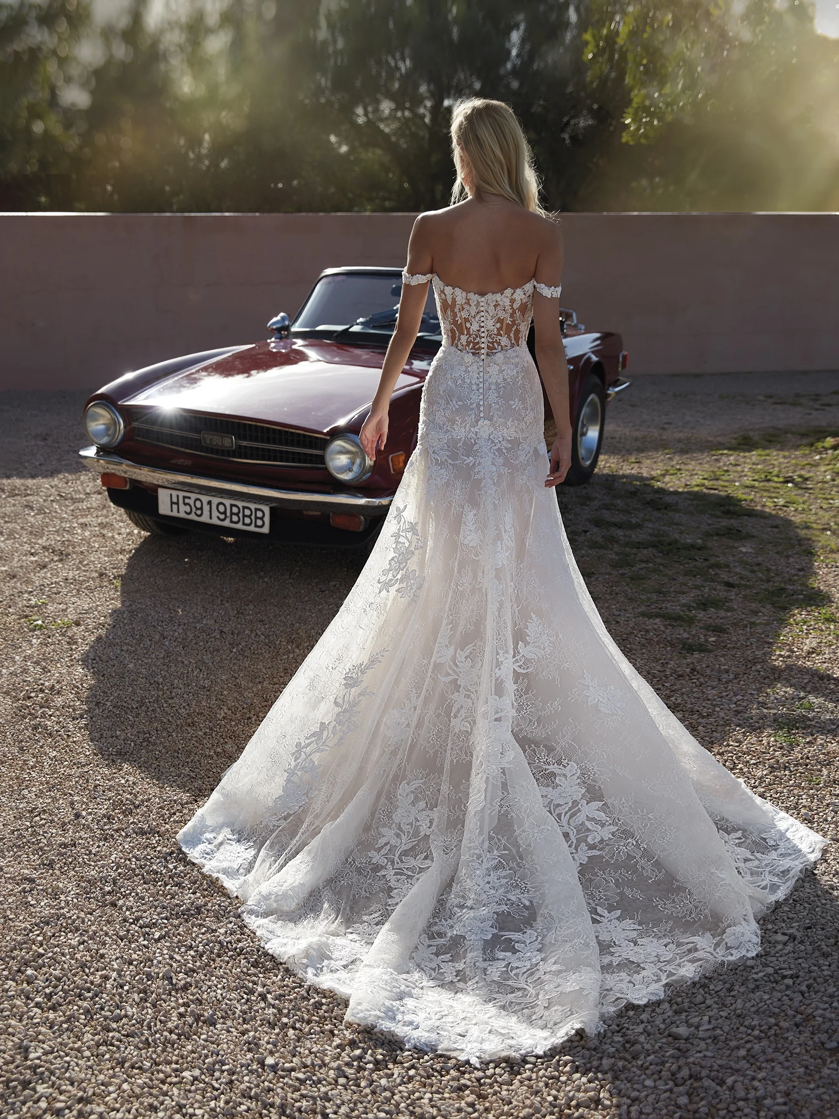 PHUKET Mermaid lace wedding dress