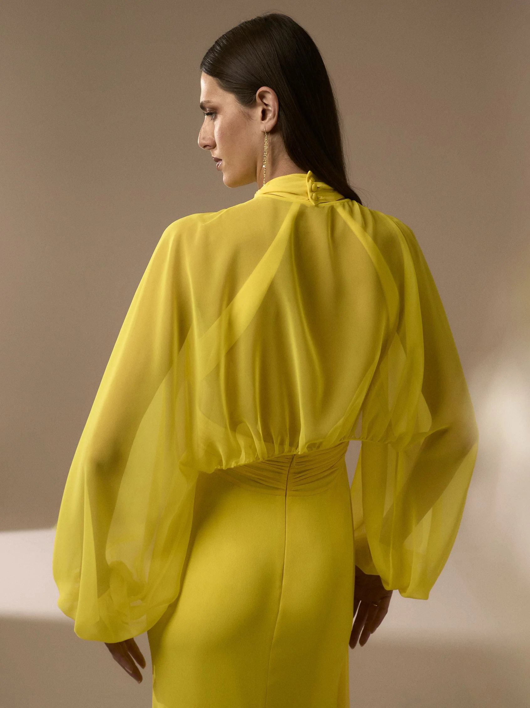 CAPE-LA39 Chiffon cape