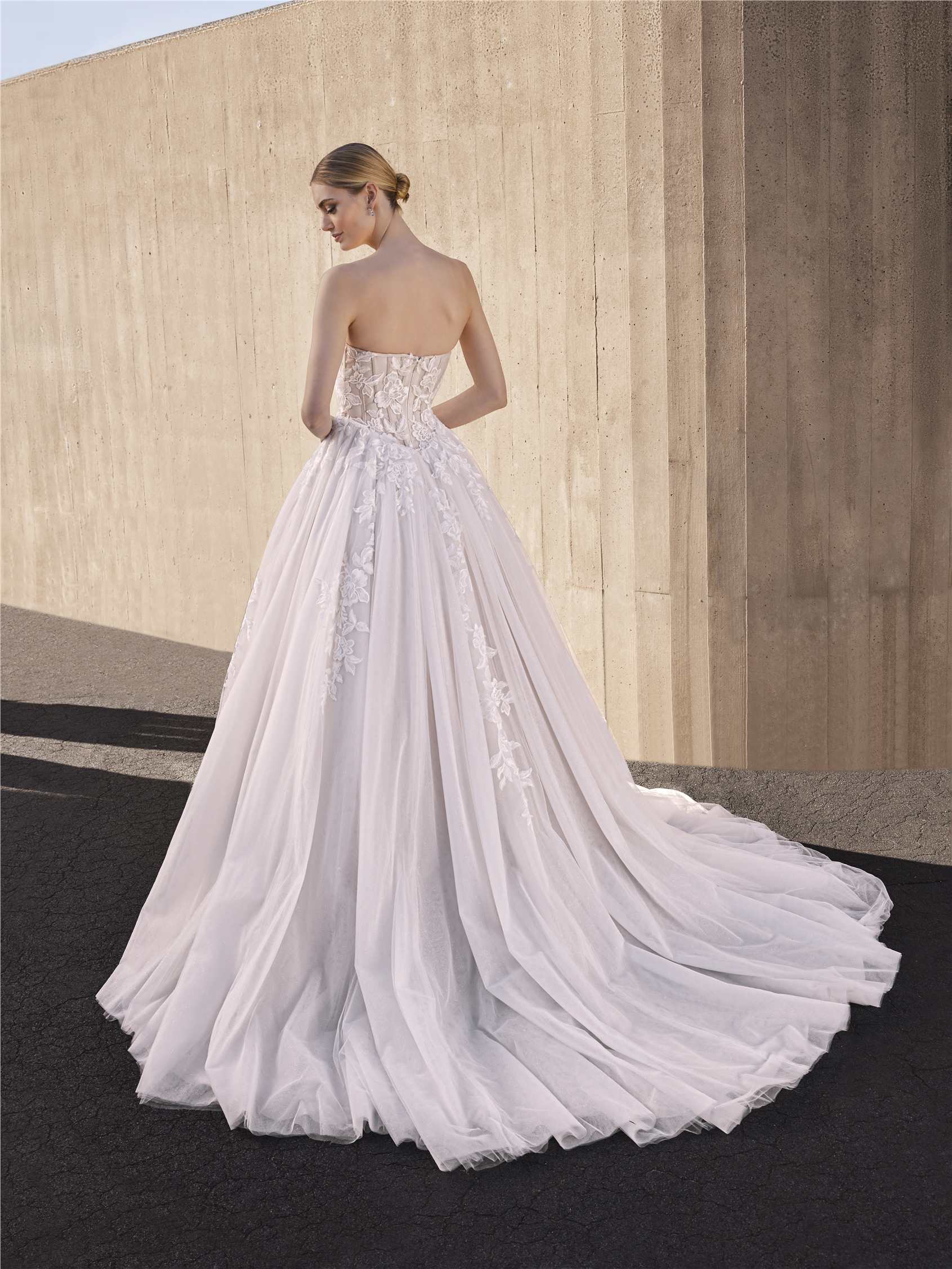 OTELIA Glitter princess strapless wedding dress 2 OTELIA Glitter princess strapless wedding dress