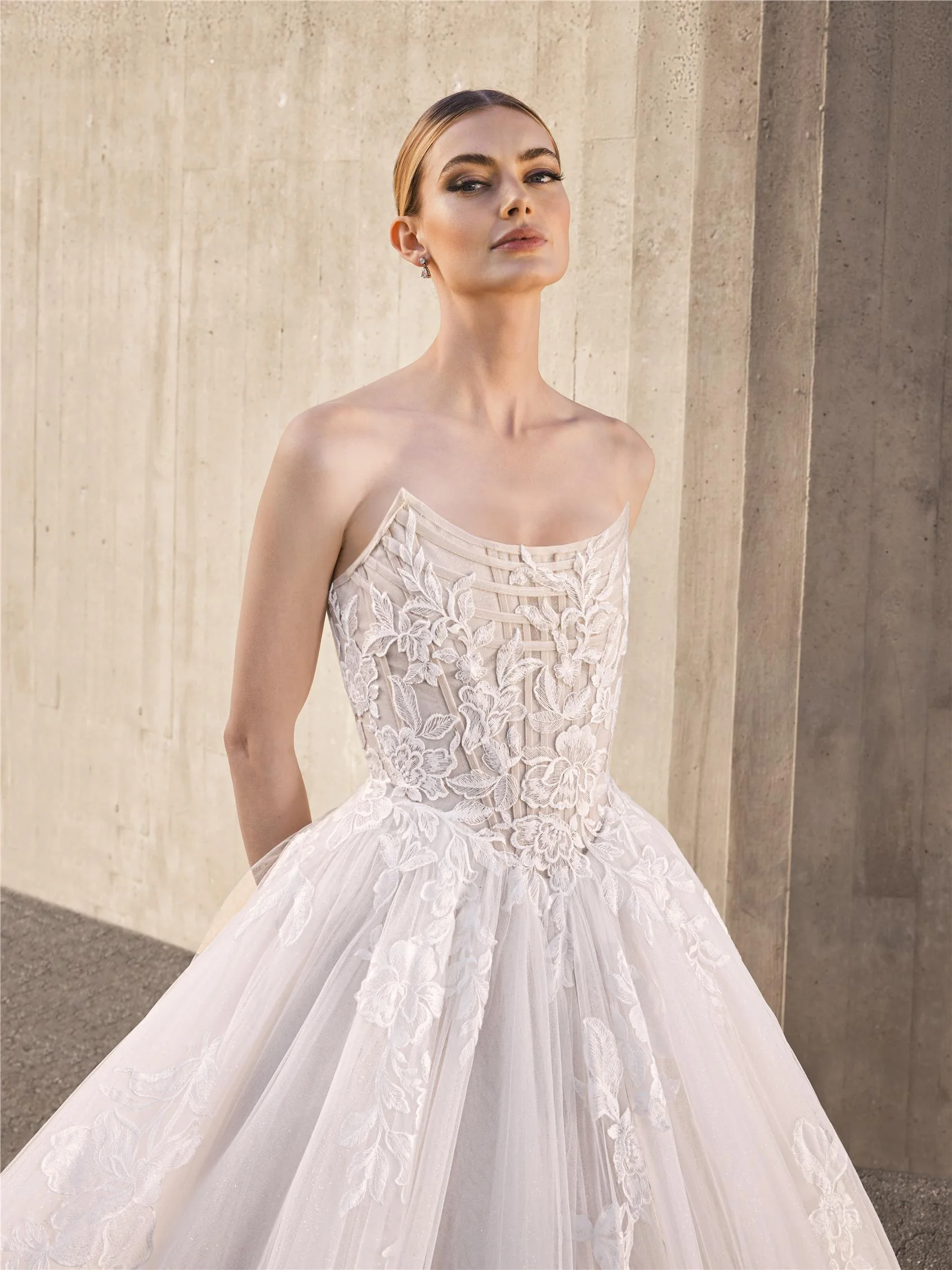 OTELIA Glitter princess strapless wedding dress 3 OTELIA Glitter princess strapless wedding dress