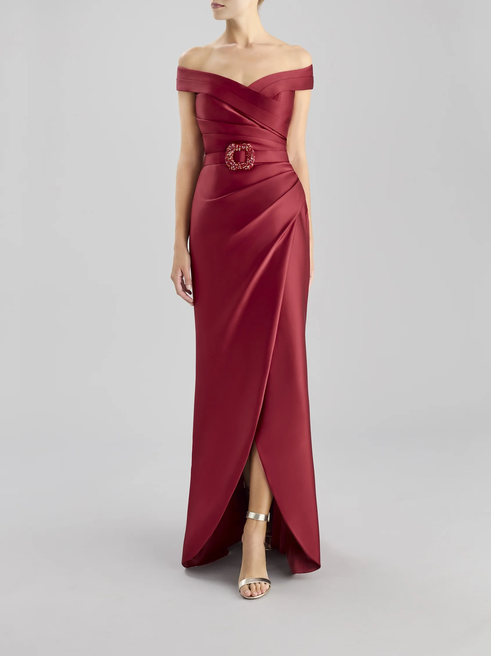 DRAPE 2304 Mermaid party dress