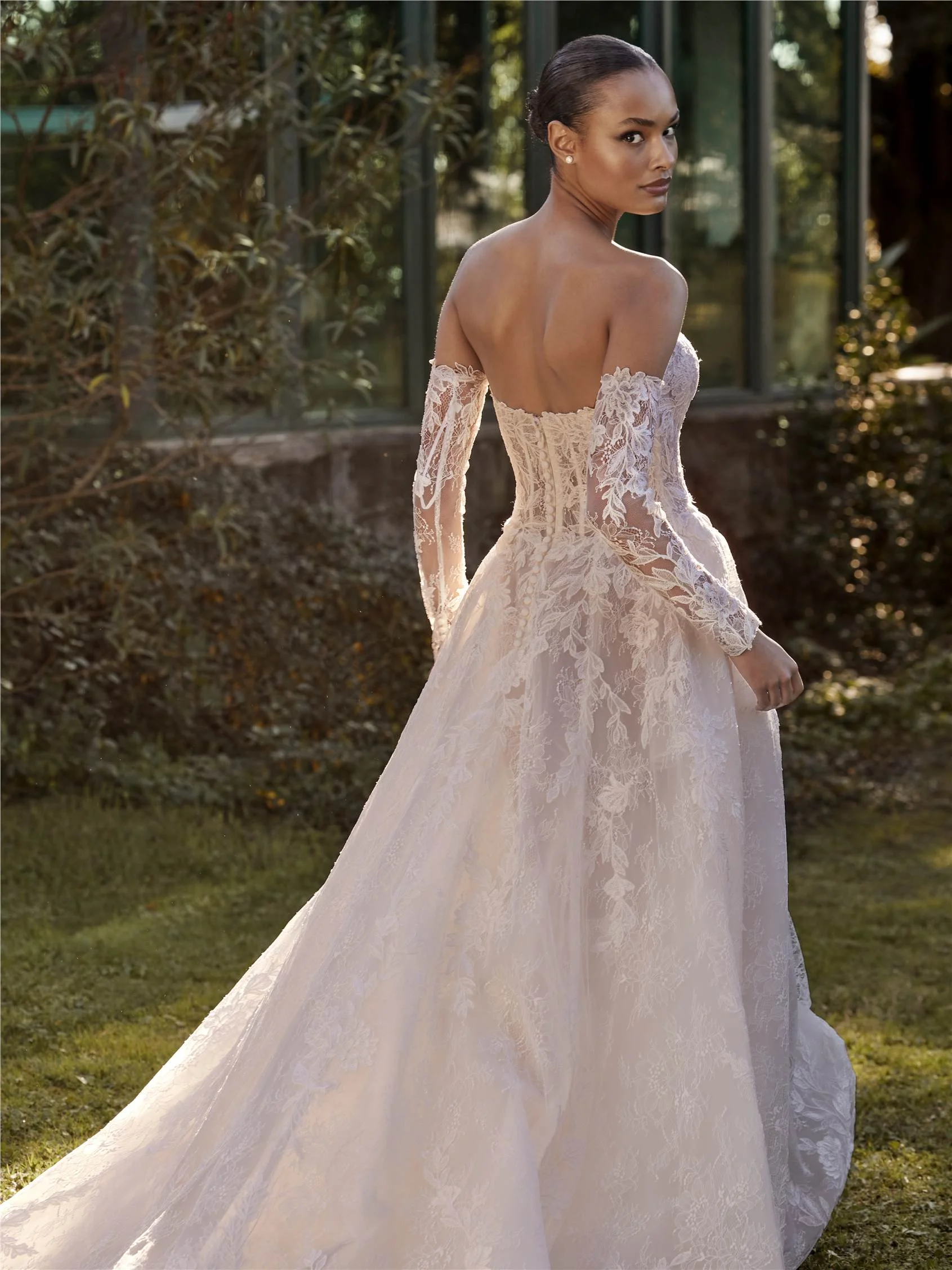 DABRI Lace princess strapless wedding dress 3 DABRI Lace princess strapless wedding dress