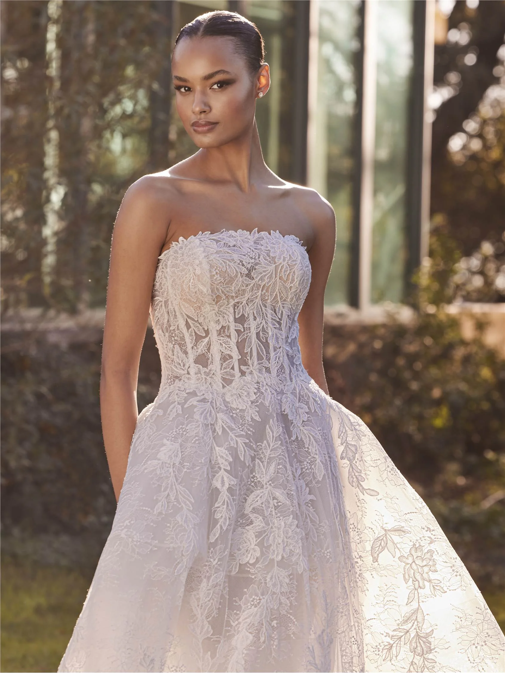 DABRI Lace princess strapless wedding dress 4 DABRI Lace princess strapless wedding dress