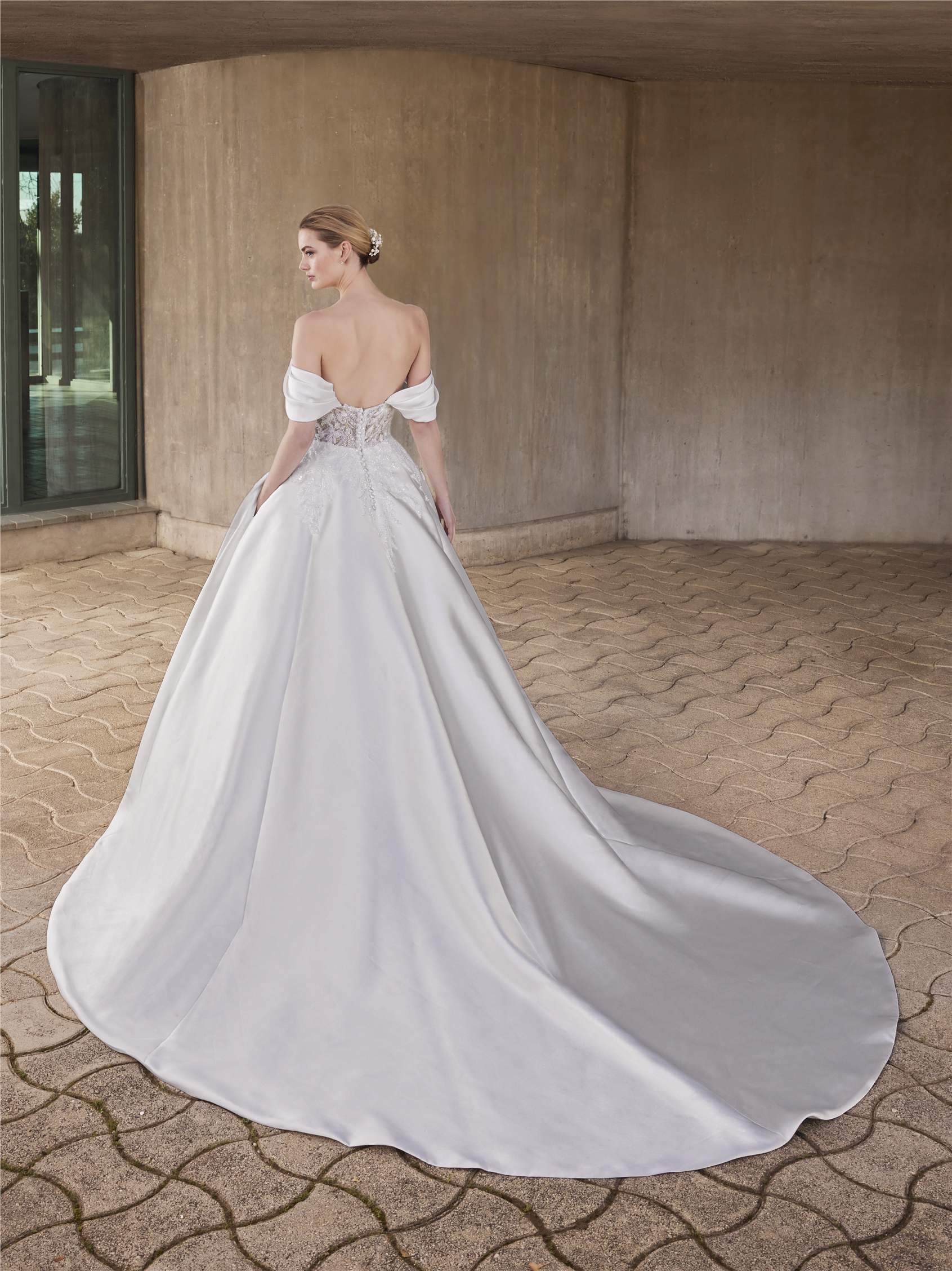 CHILLS Mikado princess sweetheart wedding dress 2 CHILLS Mikado princess sweetheart wedding dress