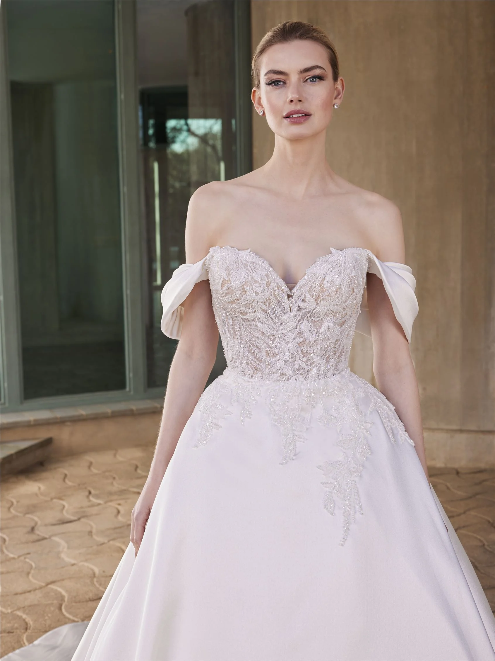 CHILLS Mikado princess sweetheart wedding dress 4 CHILLS Mikado princess sweetheart wedding dress