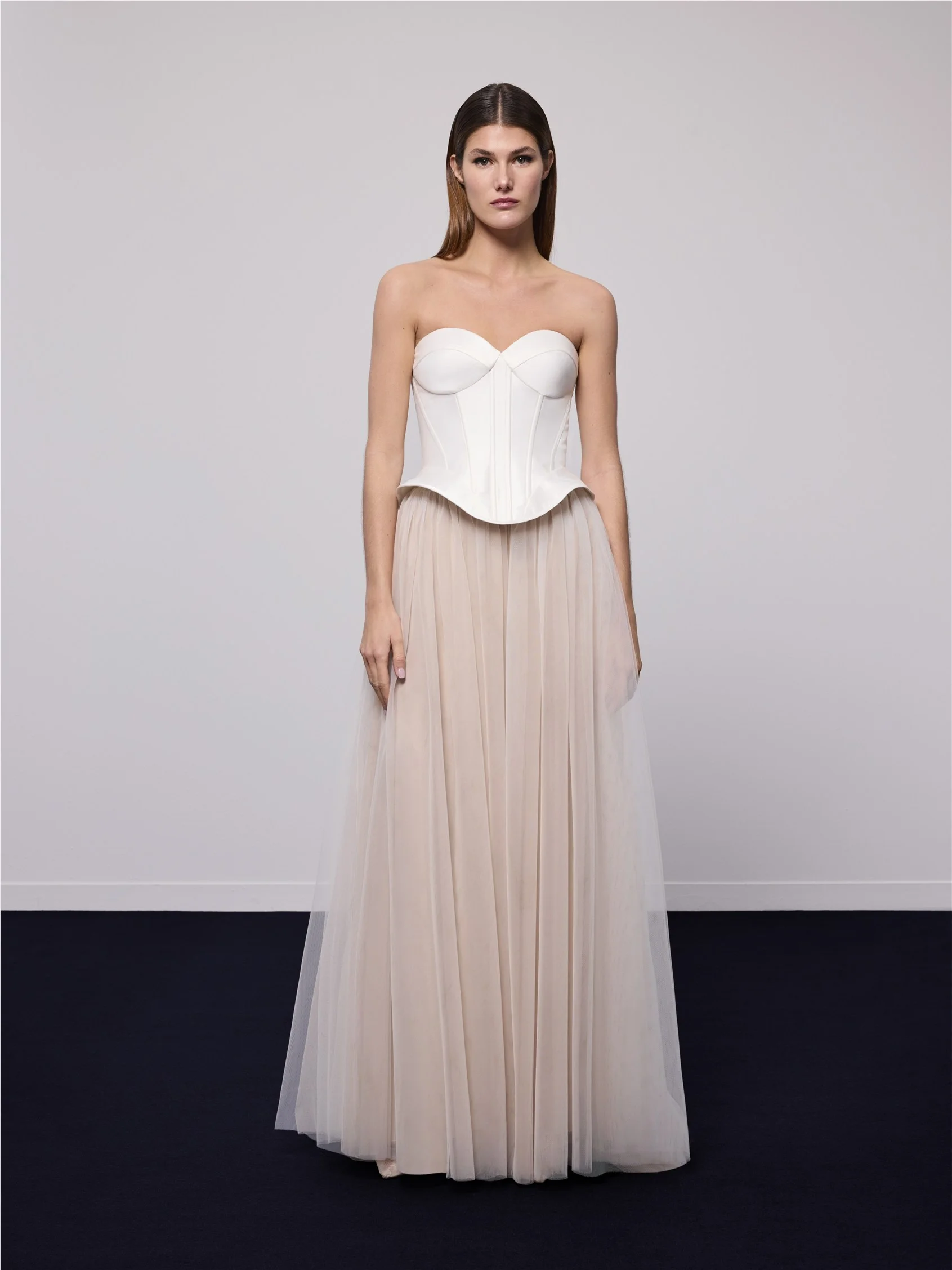 ORLEAN SKIRT A-line bridal skirt in tulle