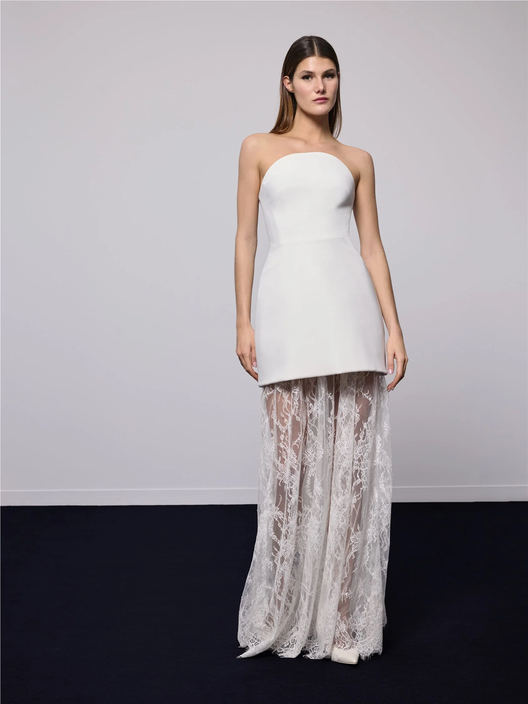 GRANT SKIRT A-line bridal skirt in lace