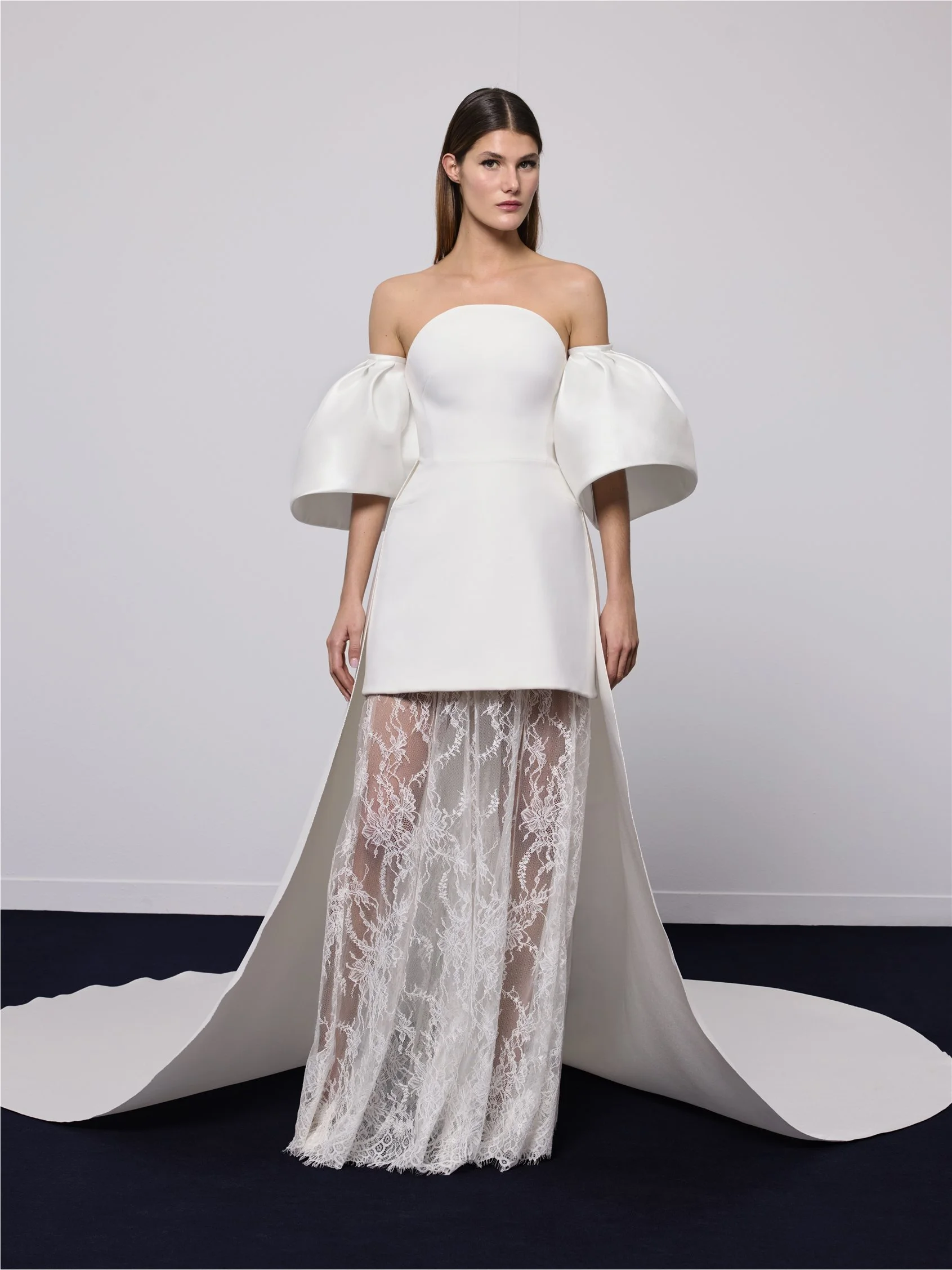 GRANT SKIRT A-line bridal skirt in lace
