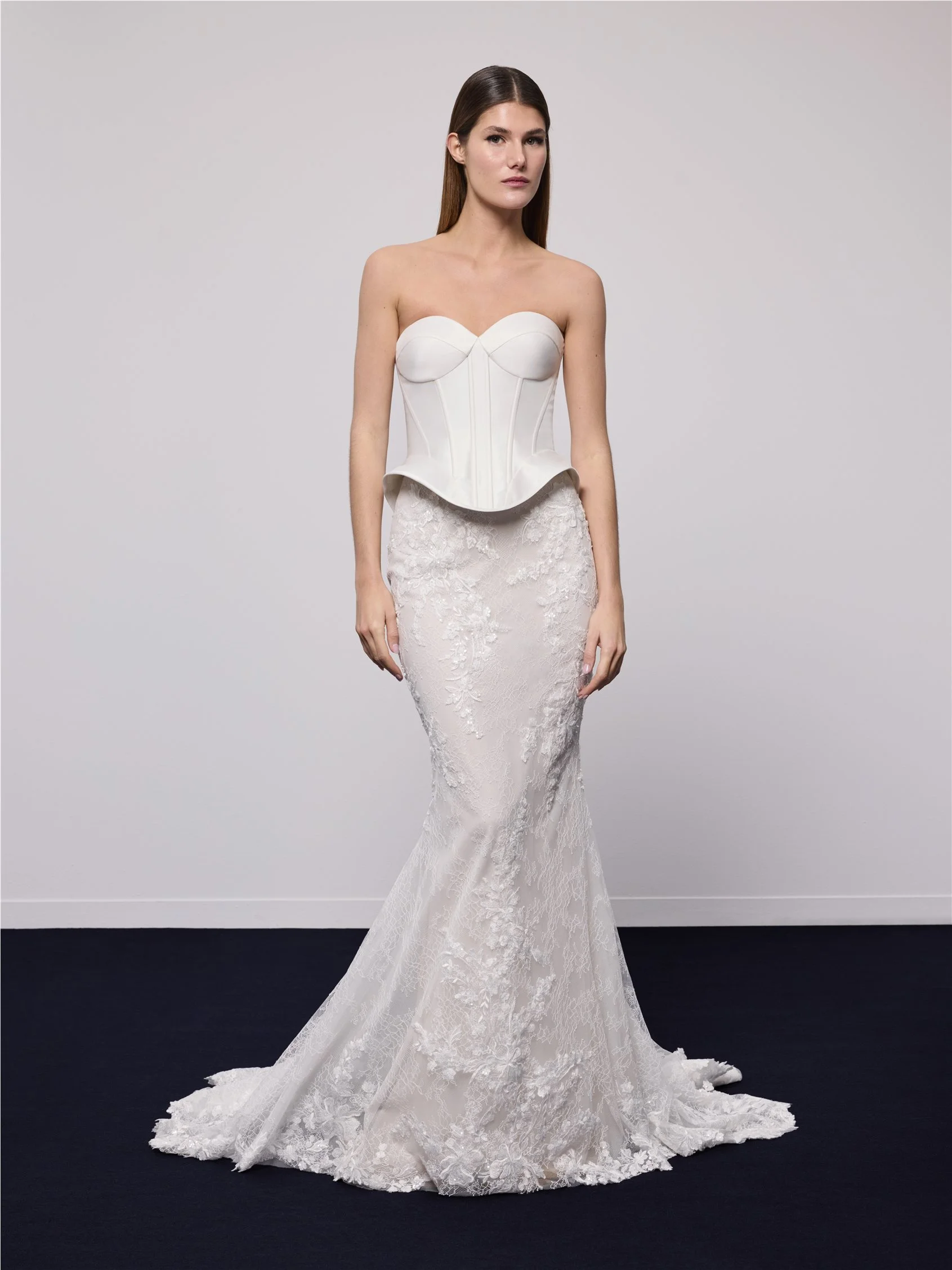 THAIS SKIRT Mermaid bridal skirt in lace