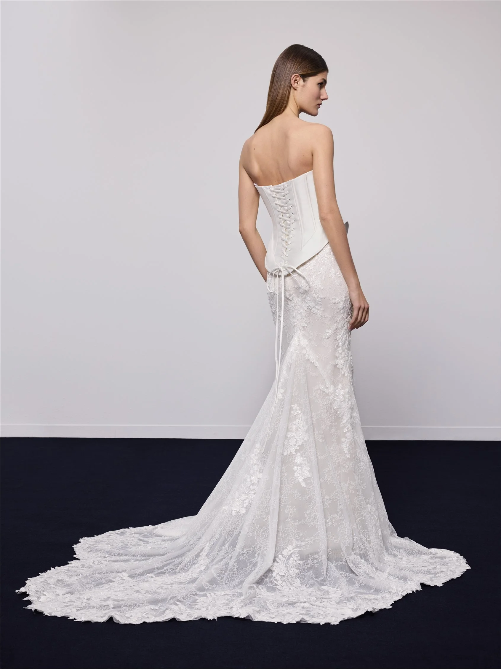 THAIS SKIRT Mermaid bridal skirt in lace