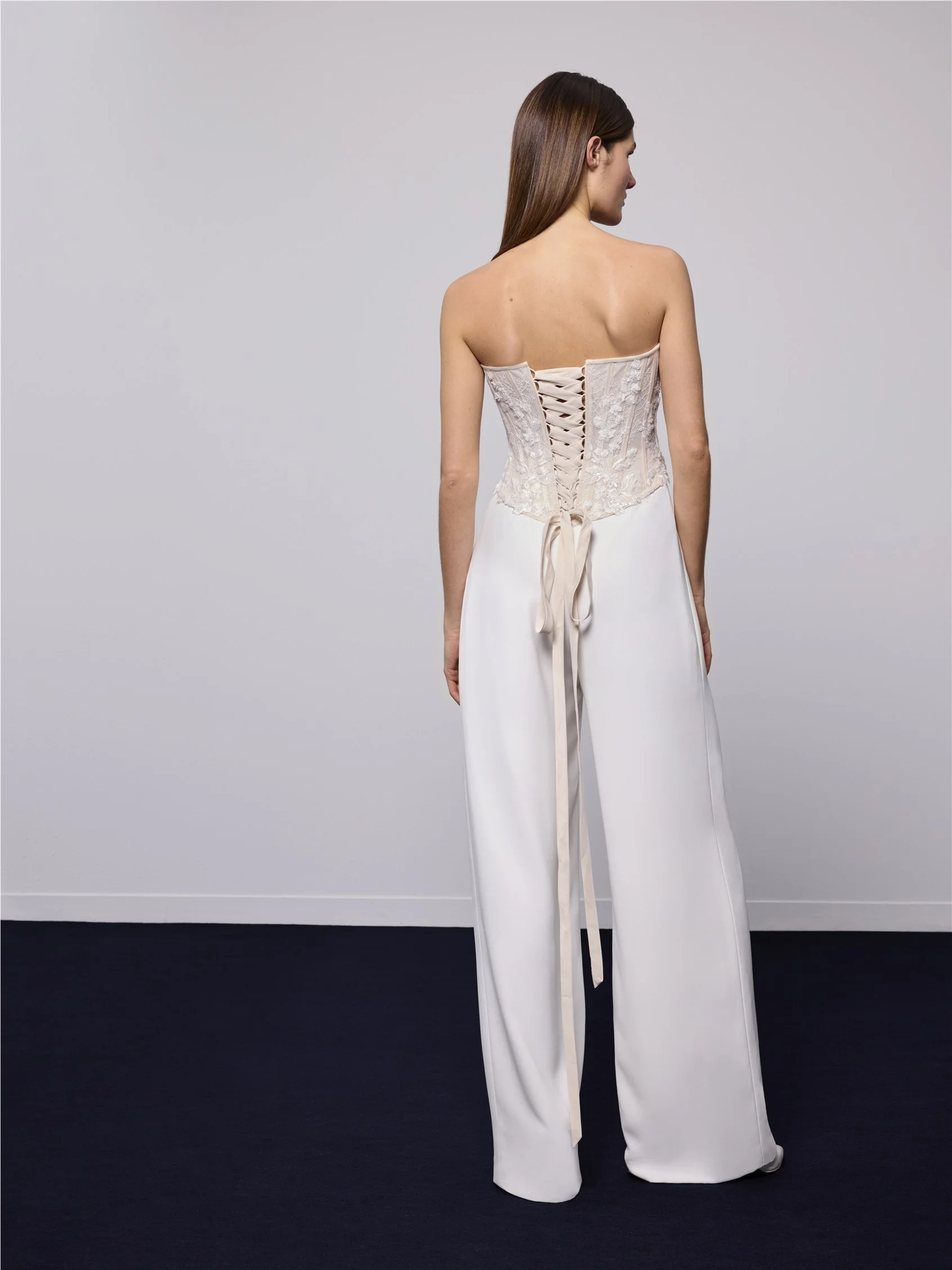 BRULIA TROUSER Bridal trousers in crepe