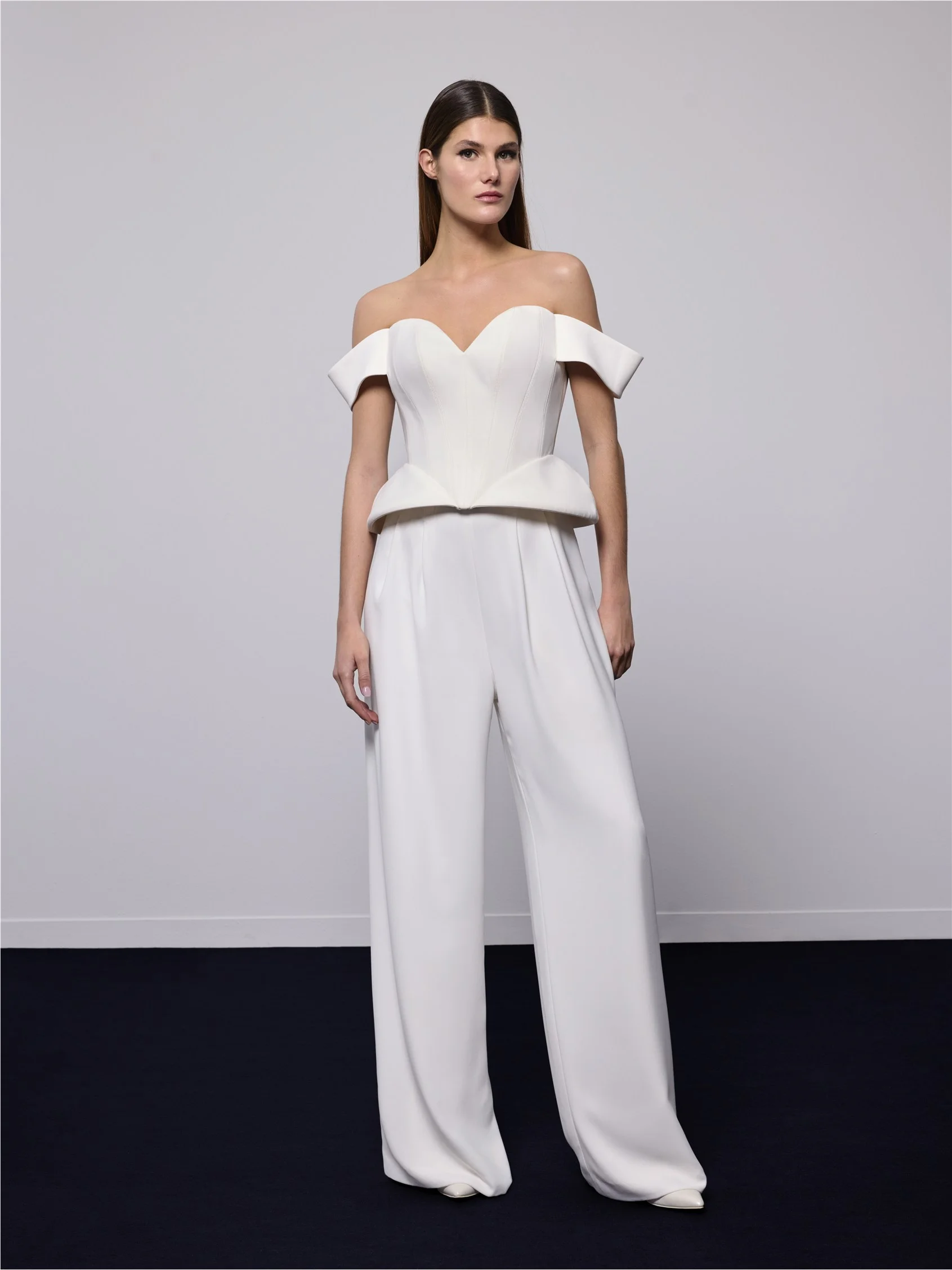 BRULIA TROUSER Bridal trousers in crepe
