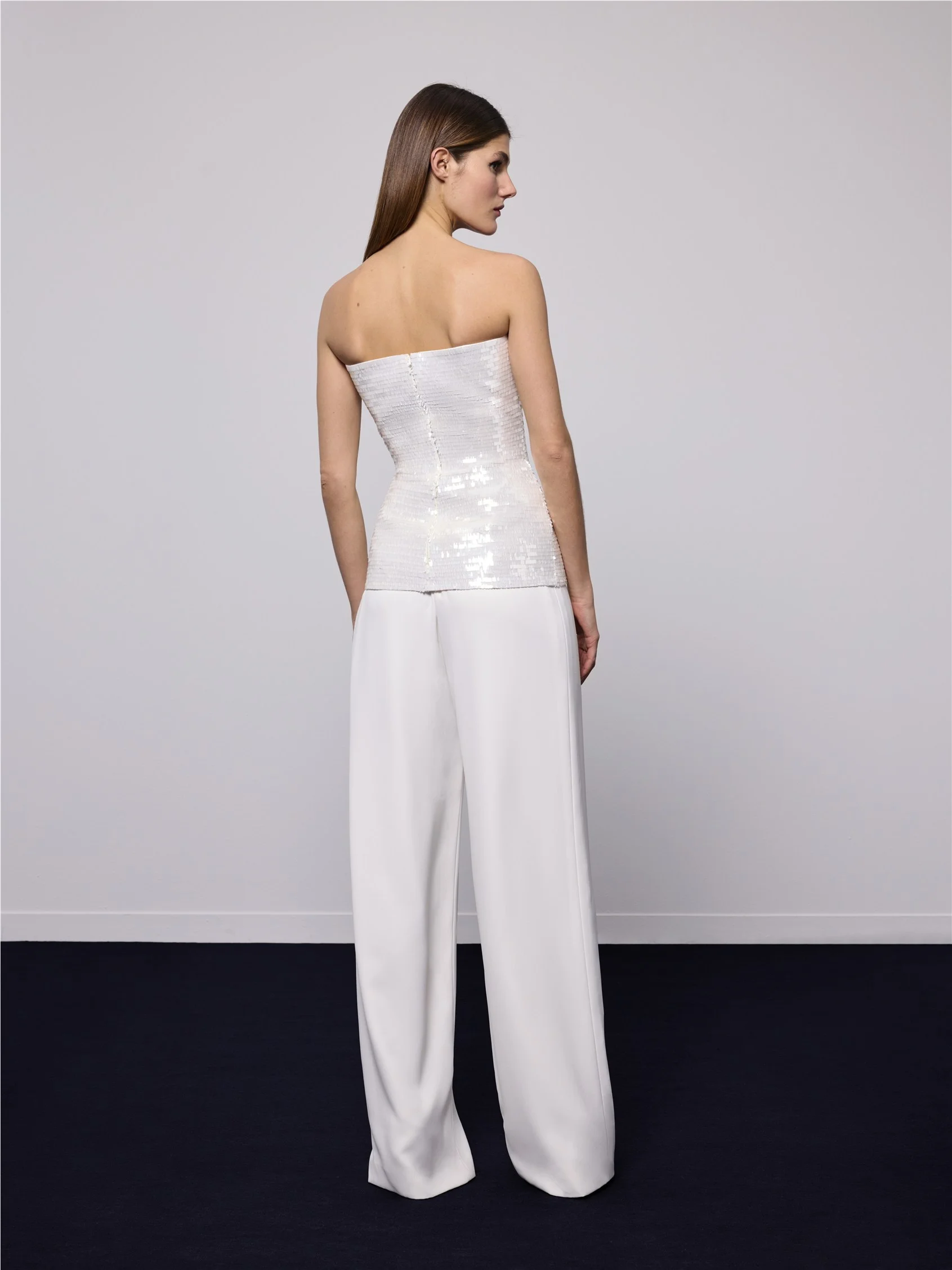 BRULIA TROUSER Bridal trousers in crepe