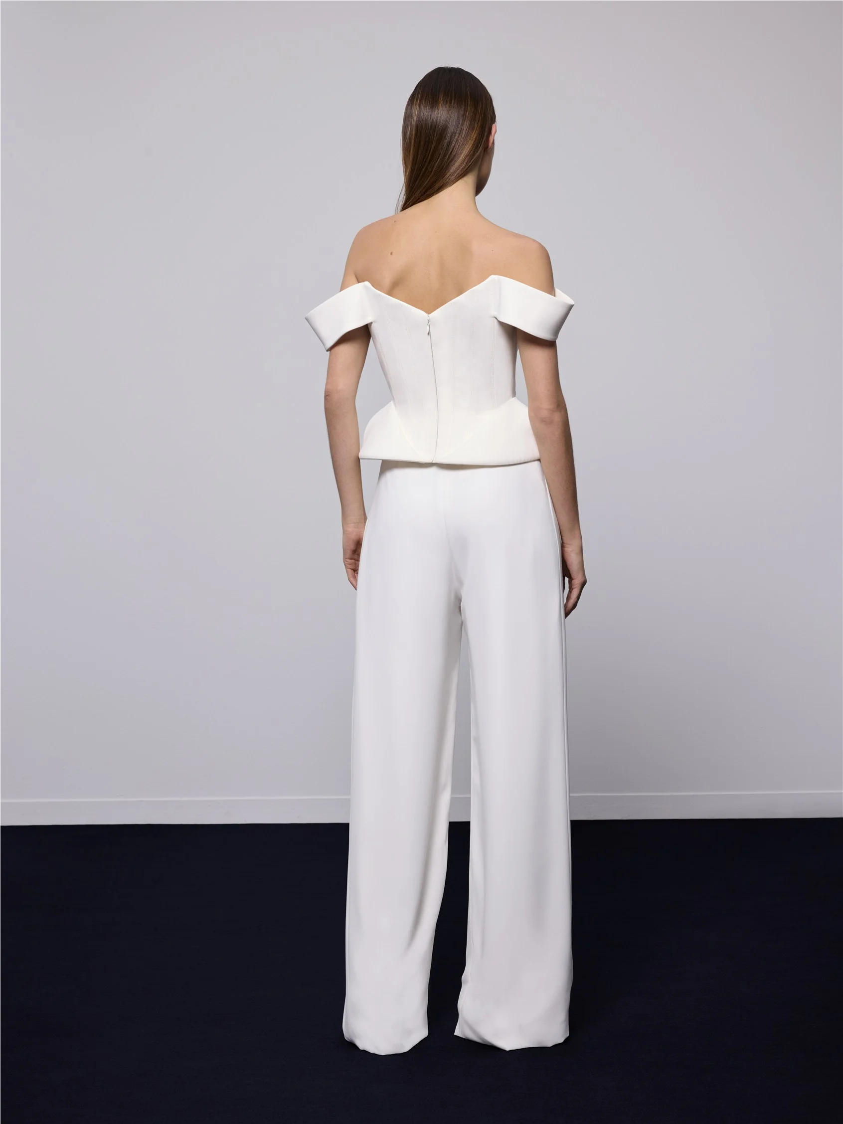 BRULIA TROUSER Bridal trousers in crepe