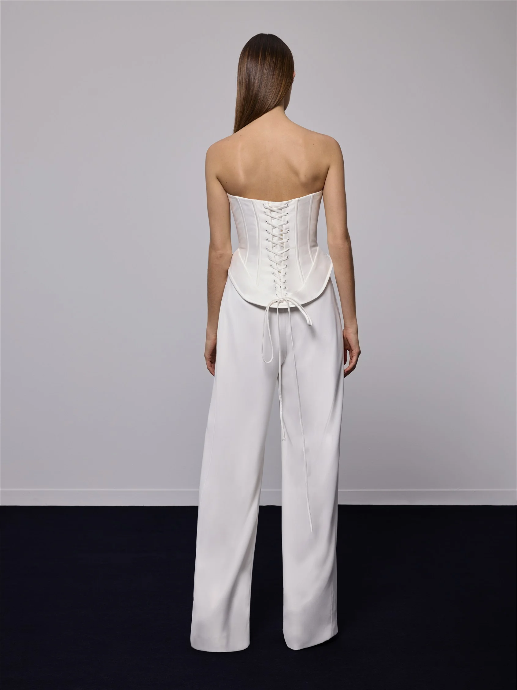 BRULIA TROUSER Bridal trousers in crepe