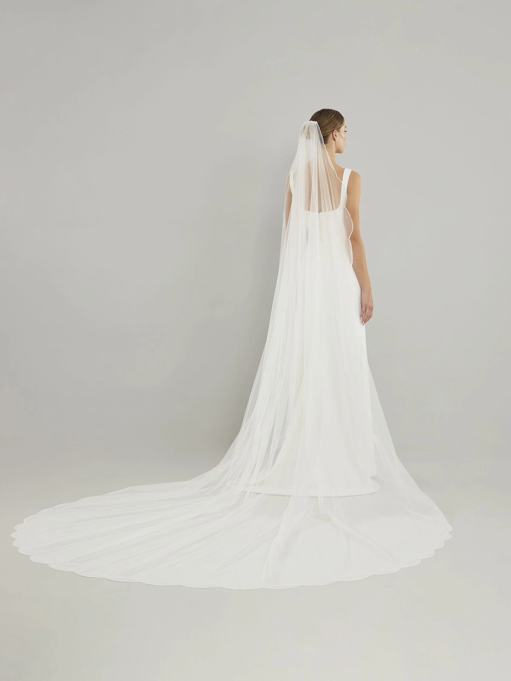 V-2920 Tulle veil 2 V-2920 Tulle veil