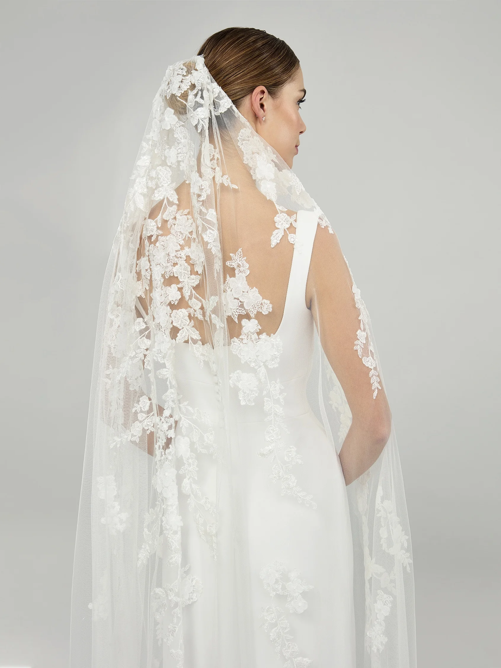V-PICKFORD Tulle veil