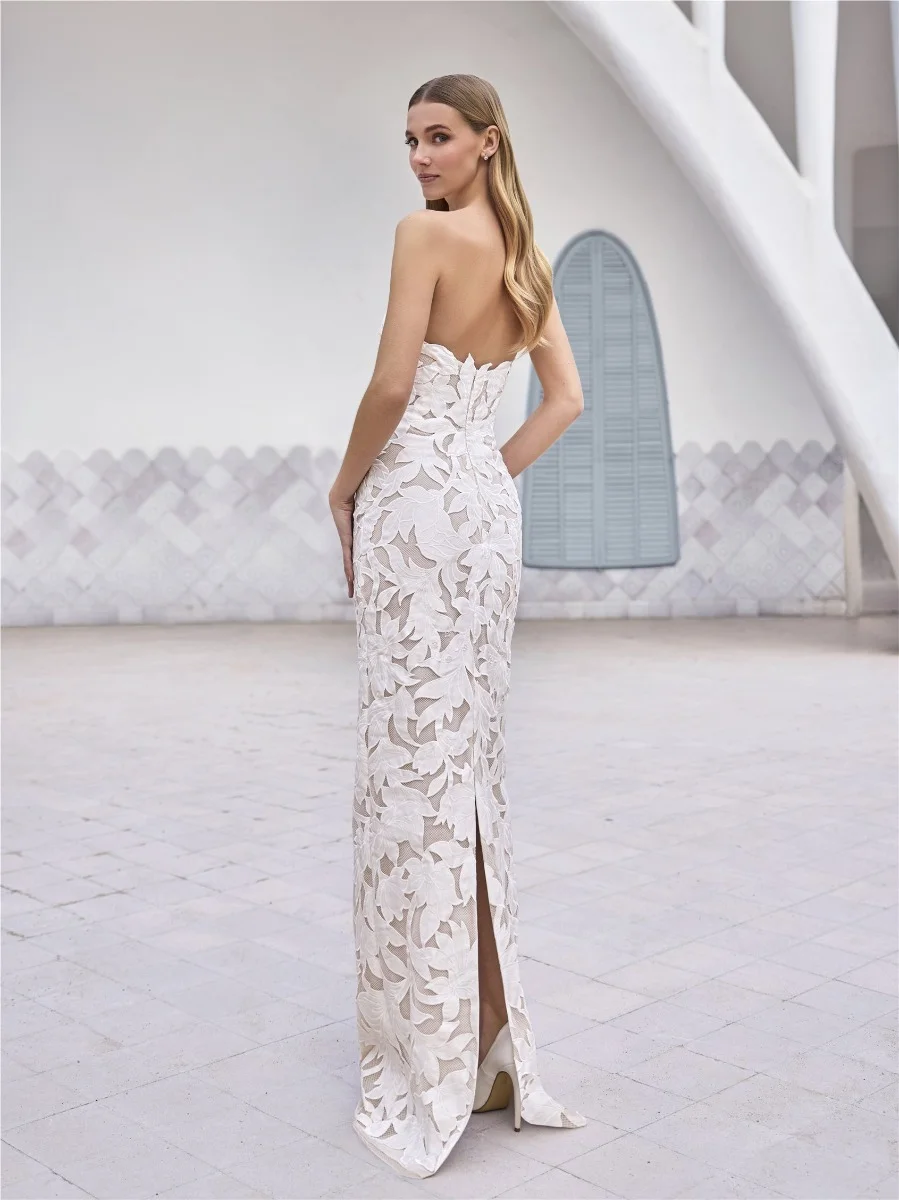 HAIFA Strapless A-line dress with detachable overskirt 3 HAIFA Strapless A-line dress with detachable overskirt