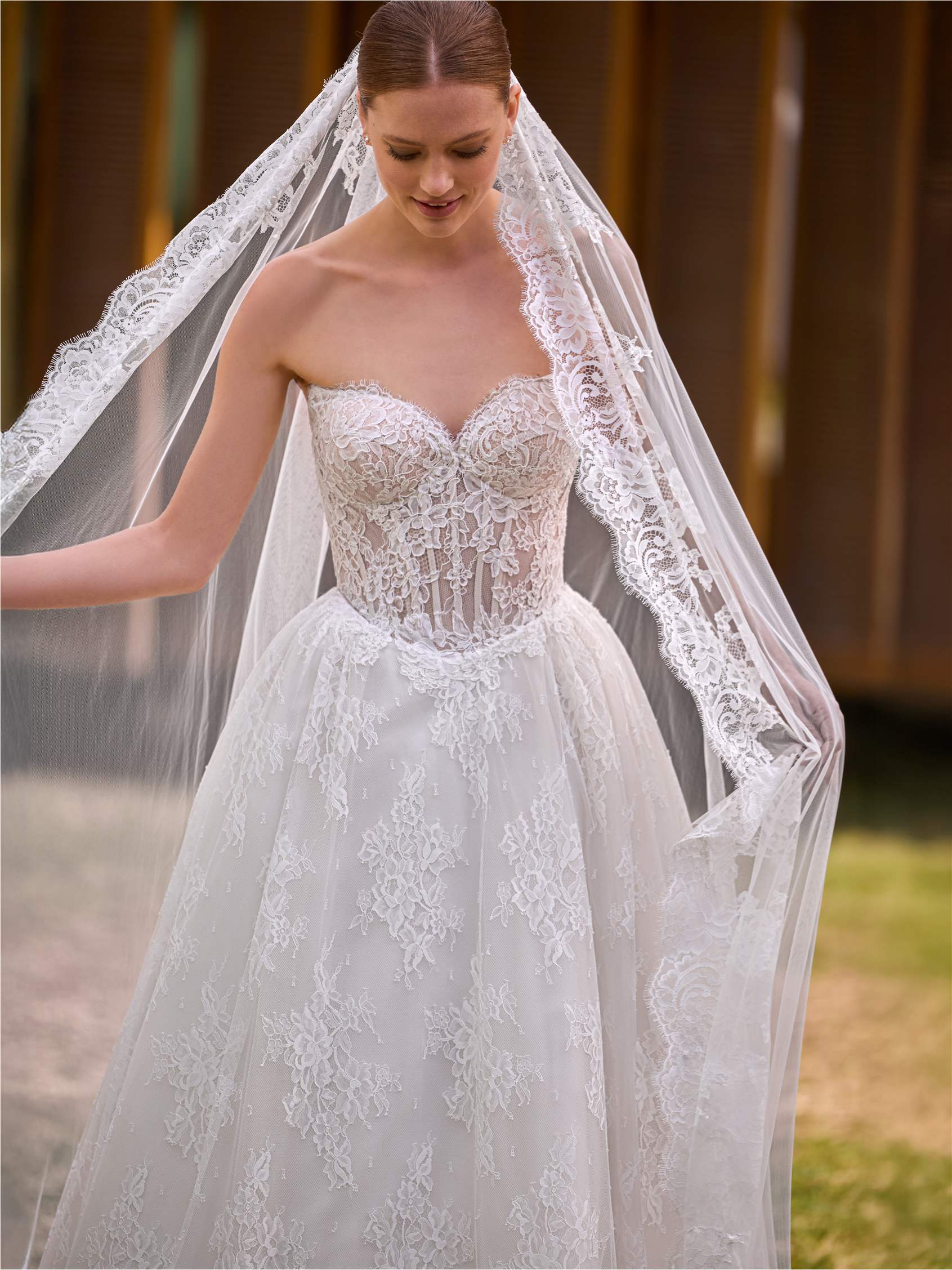 BETJE Princess dress with detachable top