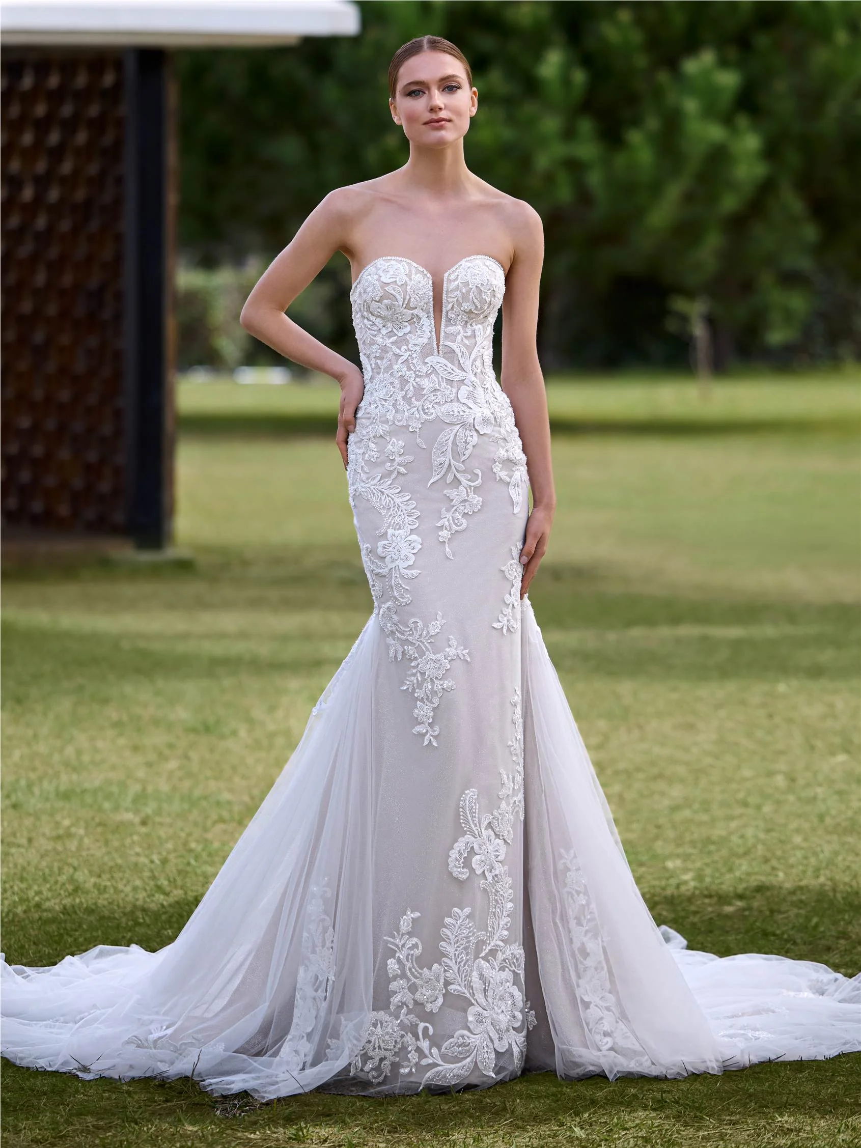 GALYN Mermaid dress with sweetheart neckline 1 GALYN Mermaid dress with sweetheart neckline