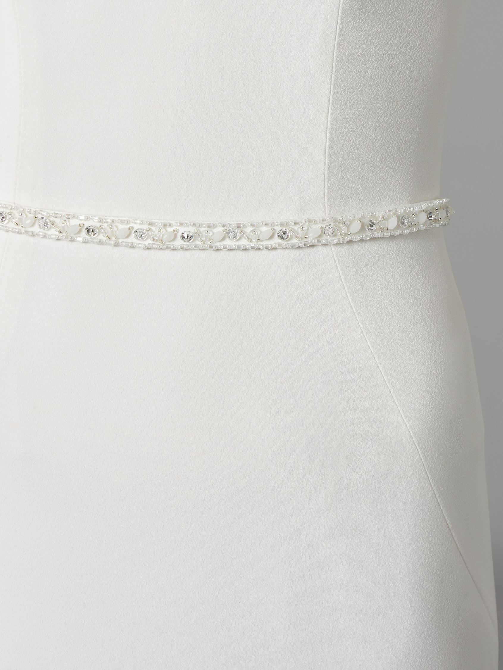 JEREZ BELT Tulle belt with lace and rhinestones
