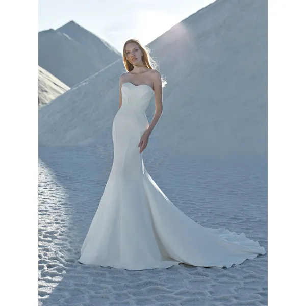 ASTRAL Mermaid wedding dress in crepe