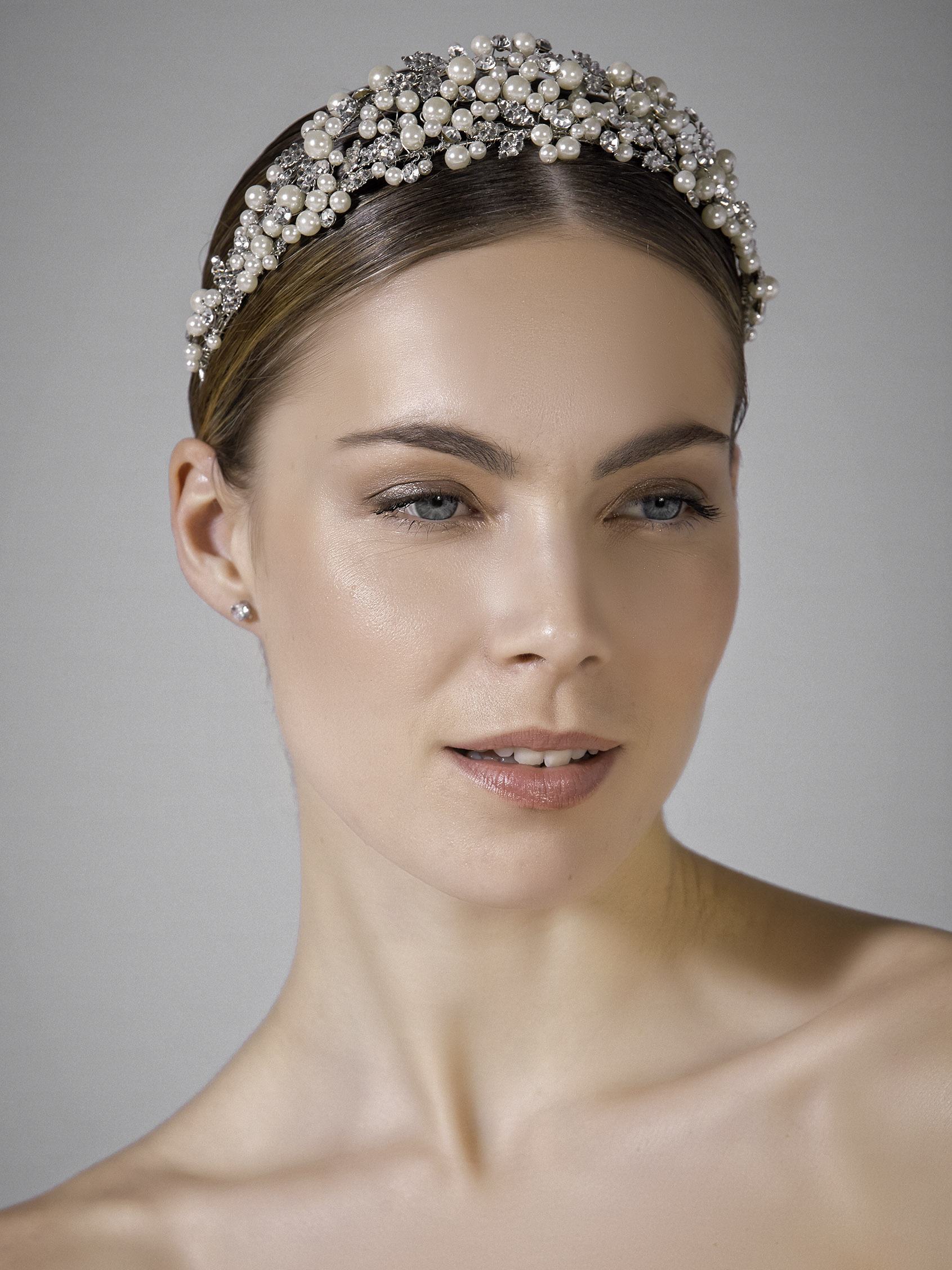 EUDORA DIADEMA Tiara with rhinestones