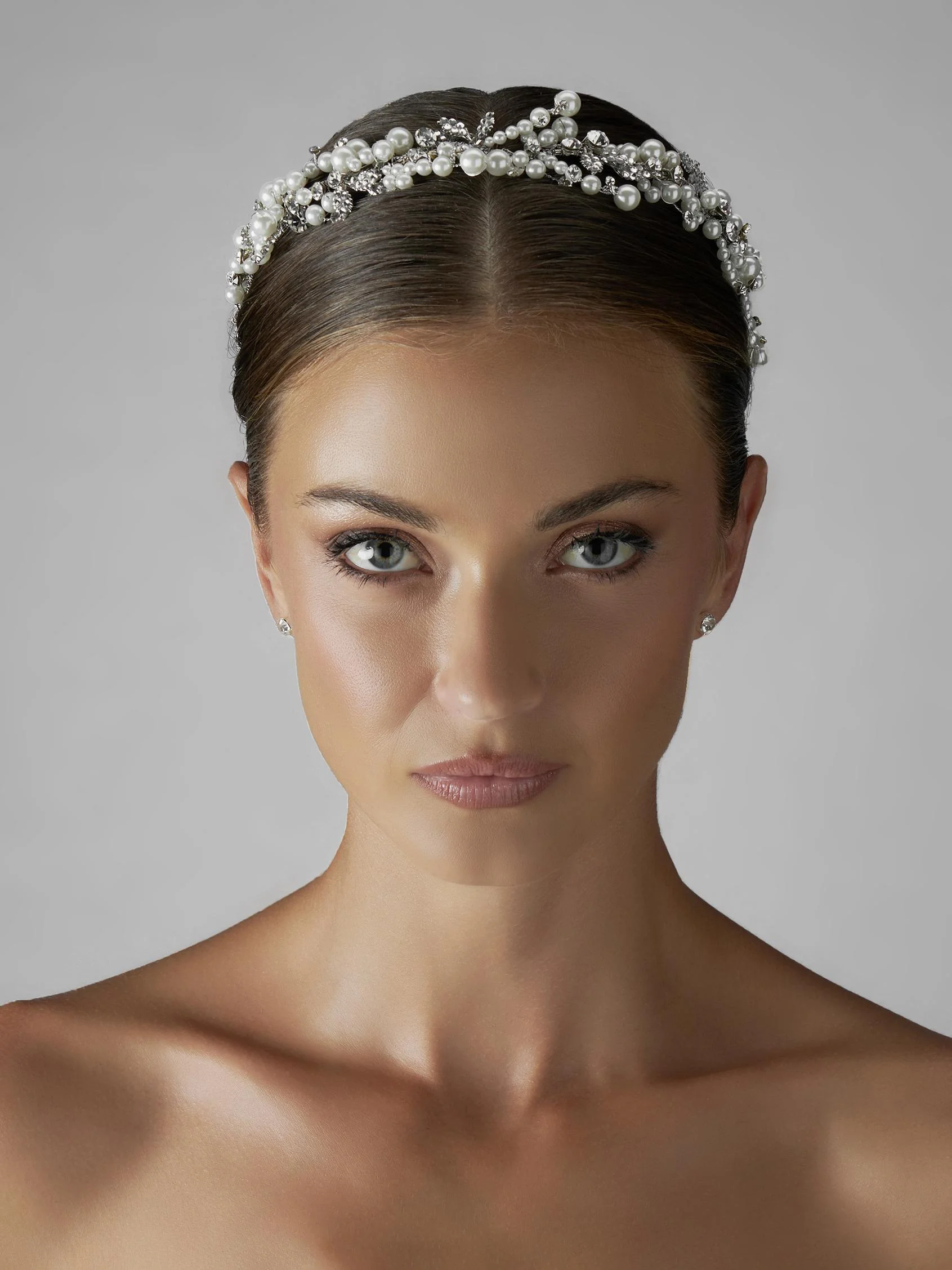 EUDORA DIADEMA Tiara with rhinestones