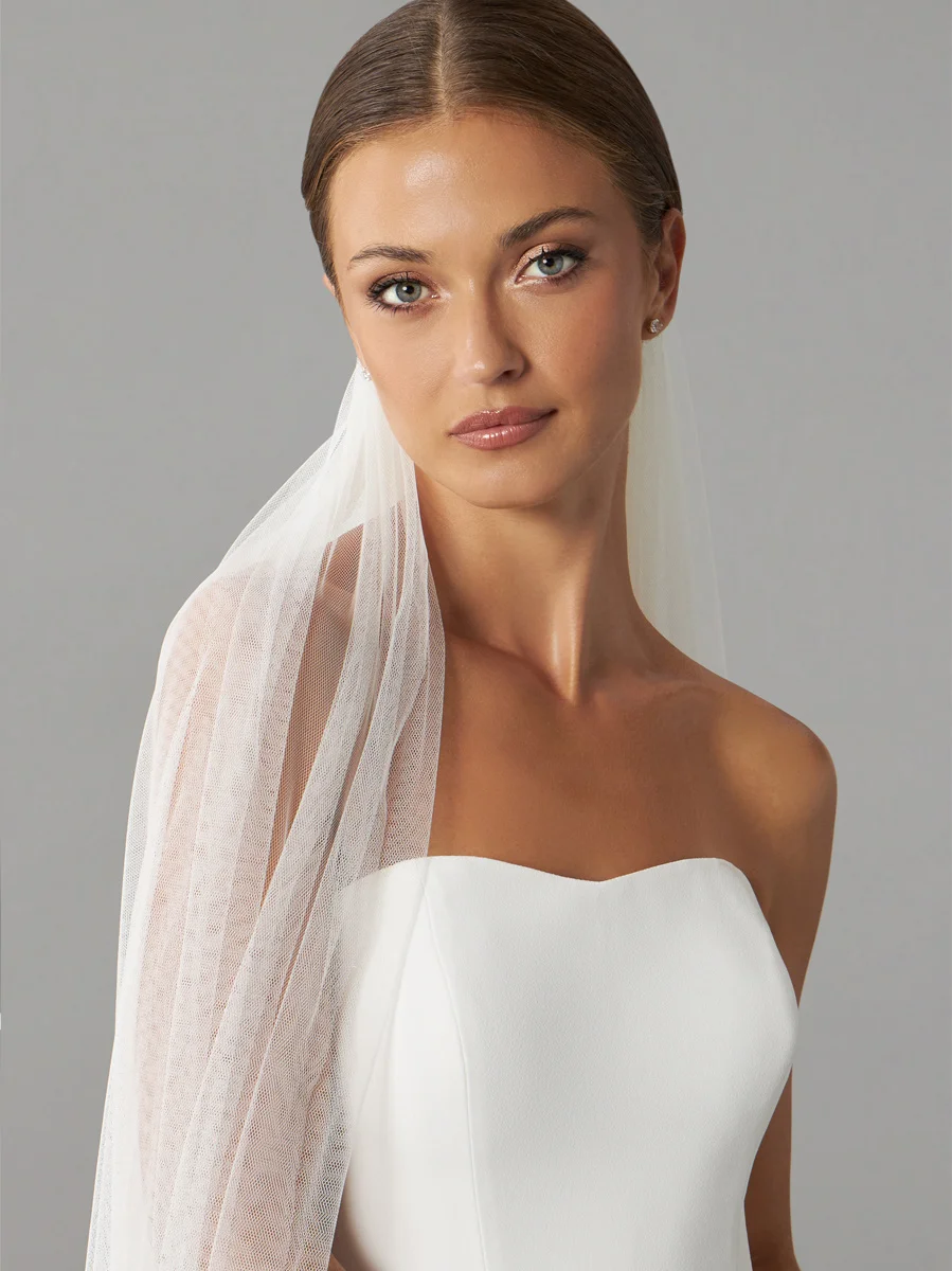 V-2007 Soft tulle veil 1 V-2007 Soft tulle veil