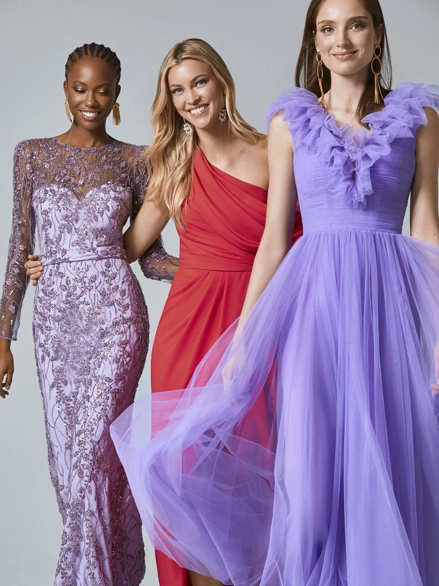 RUFFLES 158 A-line party dress with V-neck 3 RUFFLES 158 A-line party dress with V-neck
