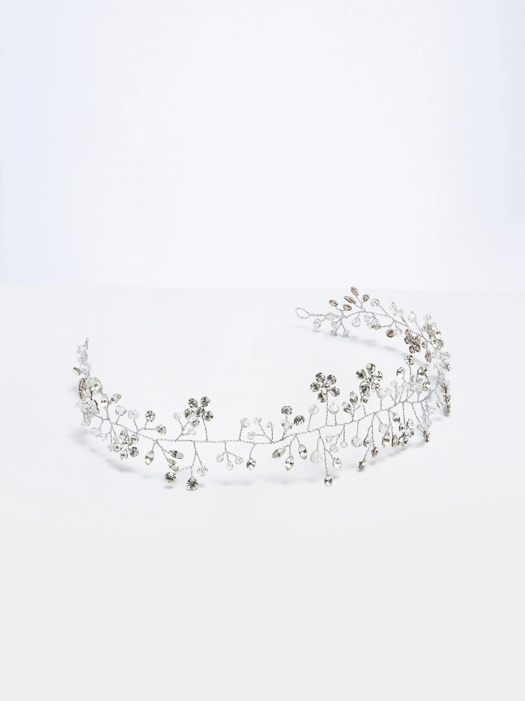 CLEODORA ALAMBRE Headress with rhinestones