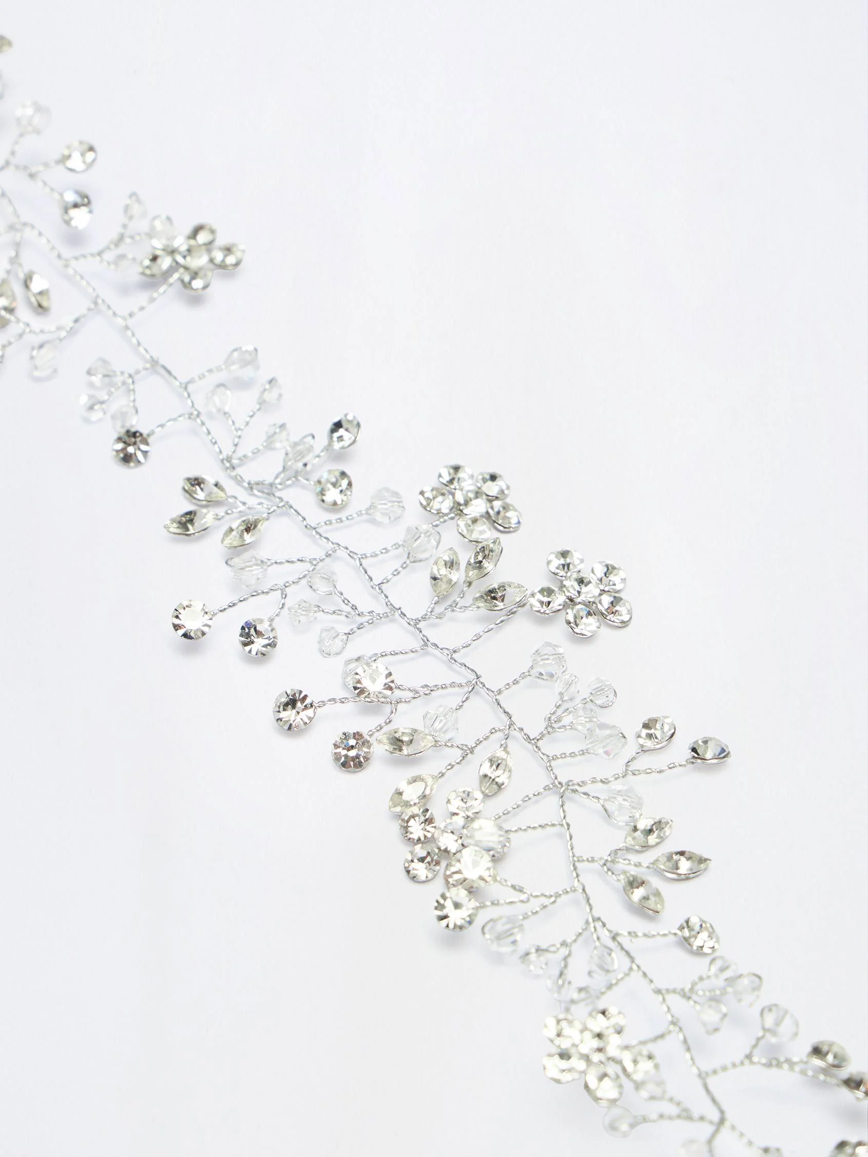CLEODORA ALAMBRE Headress with rhinestones
